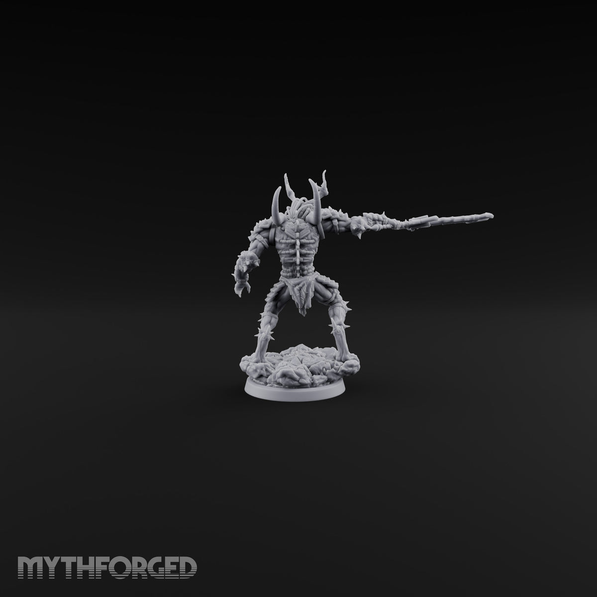 Spikes Fall In, Ranks Form Up Barbed Devil Warrior H