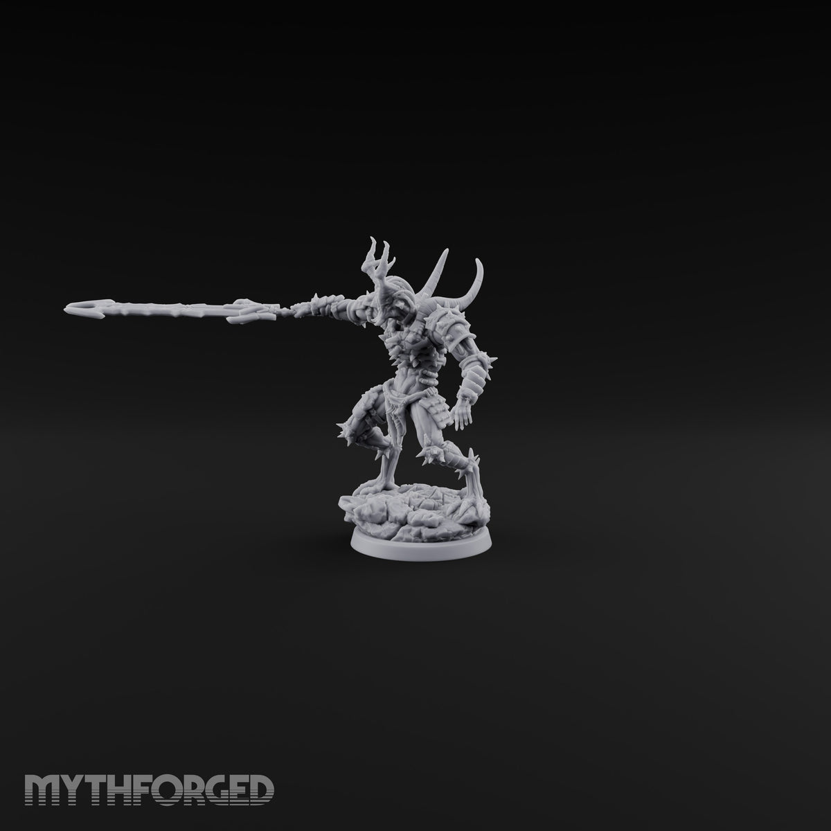 Spikes Fall In, Ranks Form Up Barbed Devil Warrior H