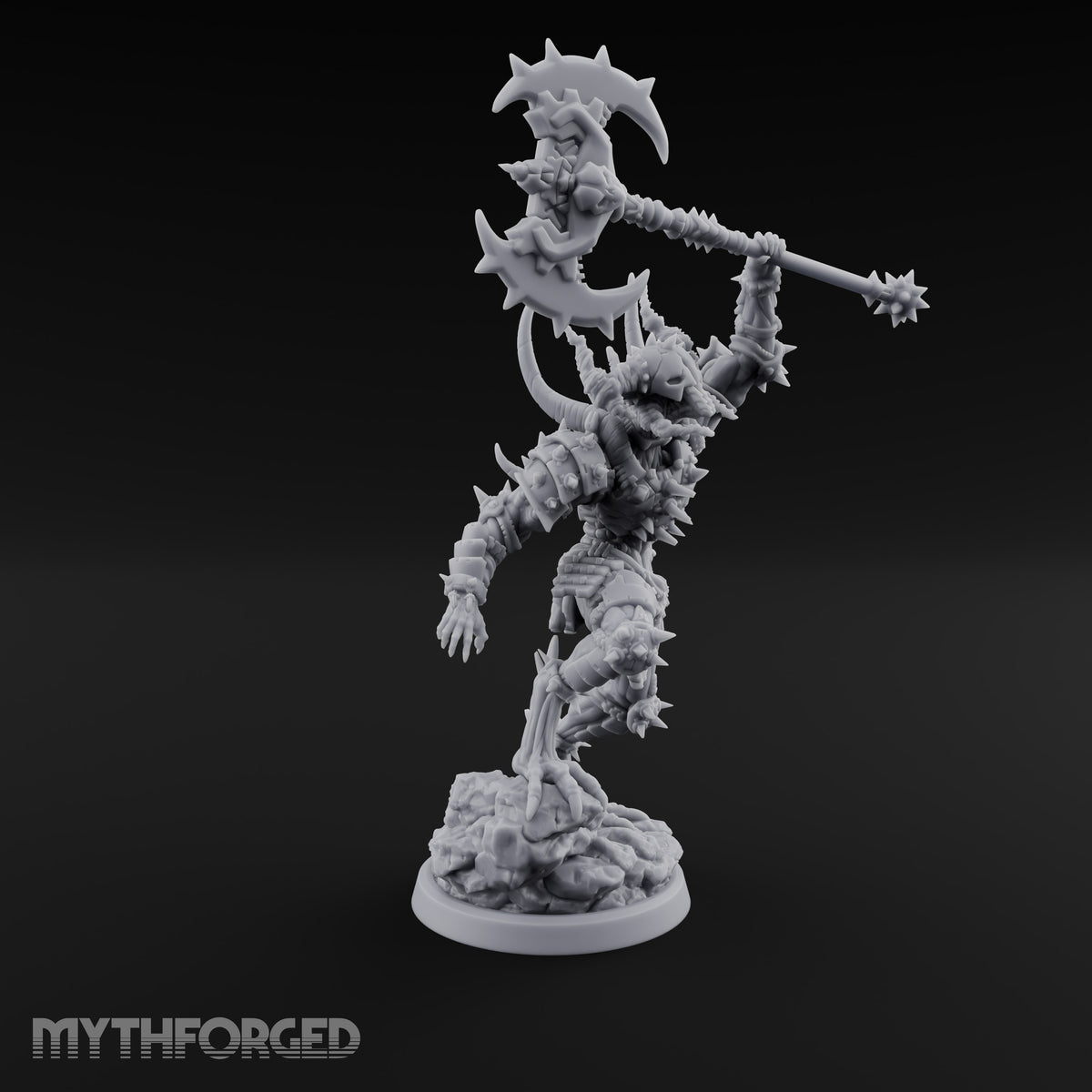Spikes Fall In, Ranks Form Up Barbed Devil Warrior I
