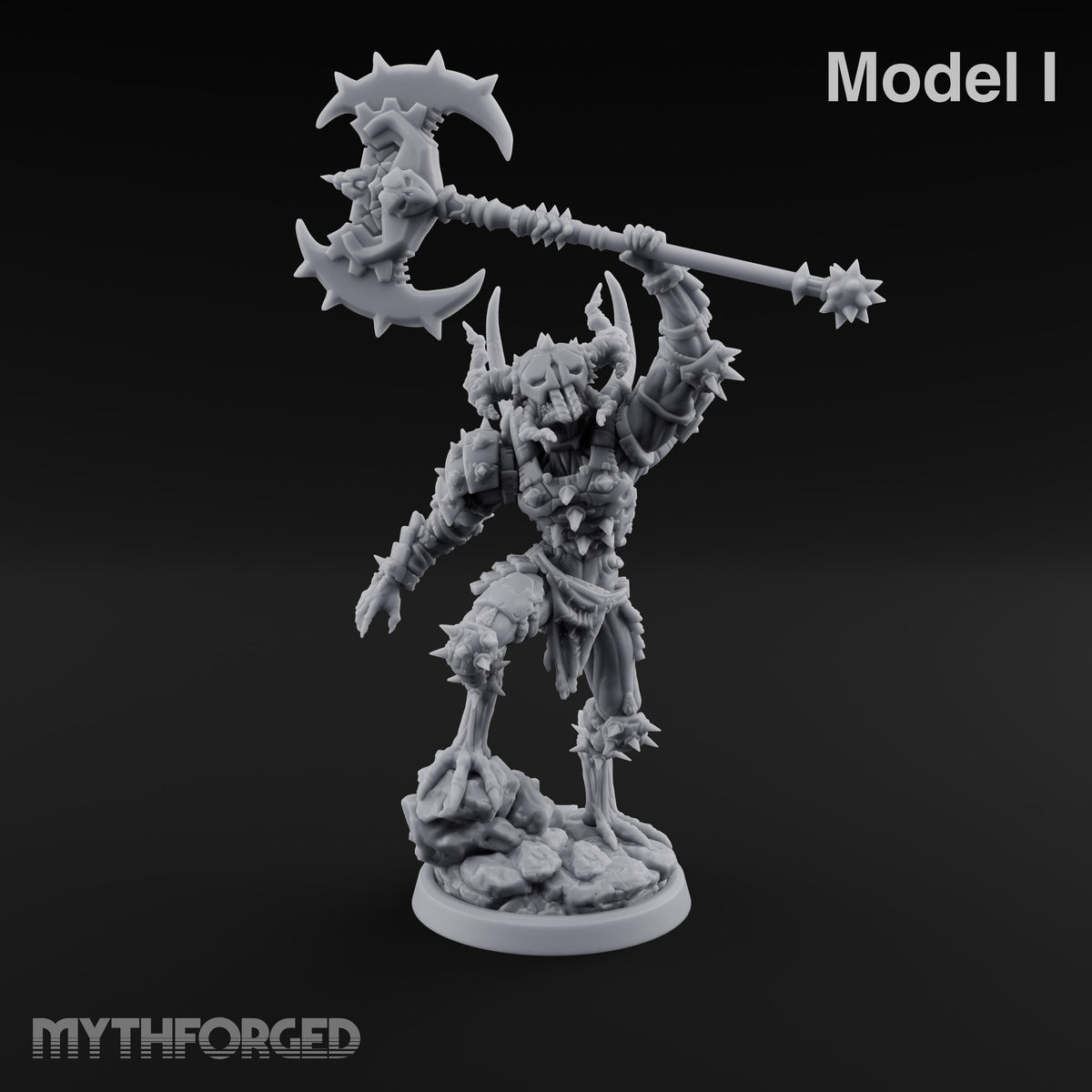Spikes Fall In, Ranks Form Up Barbed Devil Warrior I