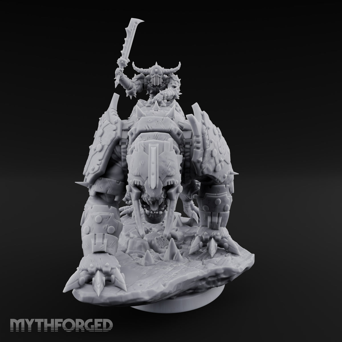 Small Rider, Large Mistake Goblin Riders on Hell Hounds — B
