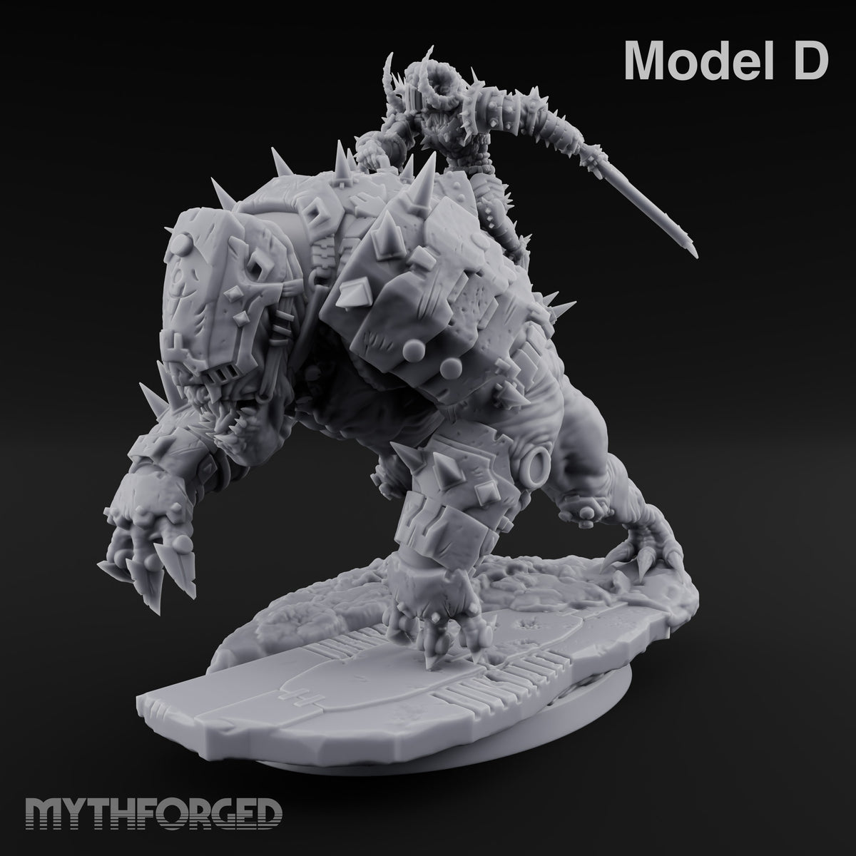 Small Rider, Large Mistake Goblin Riders on Hell Hounds — D