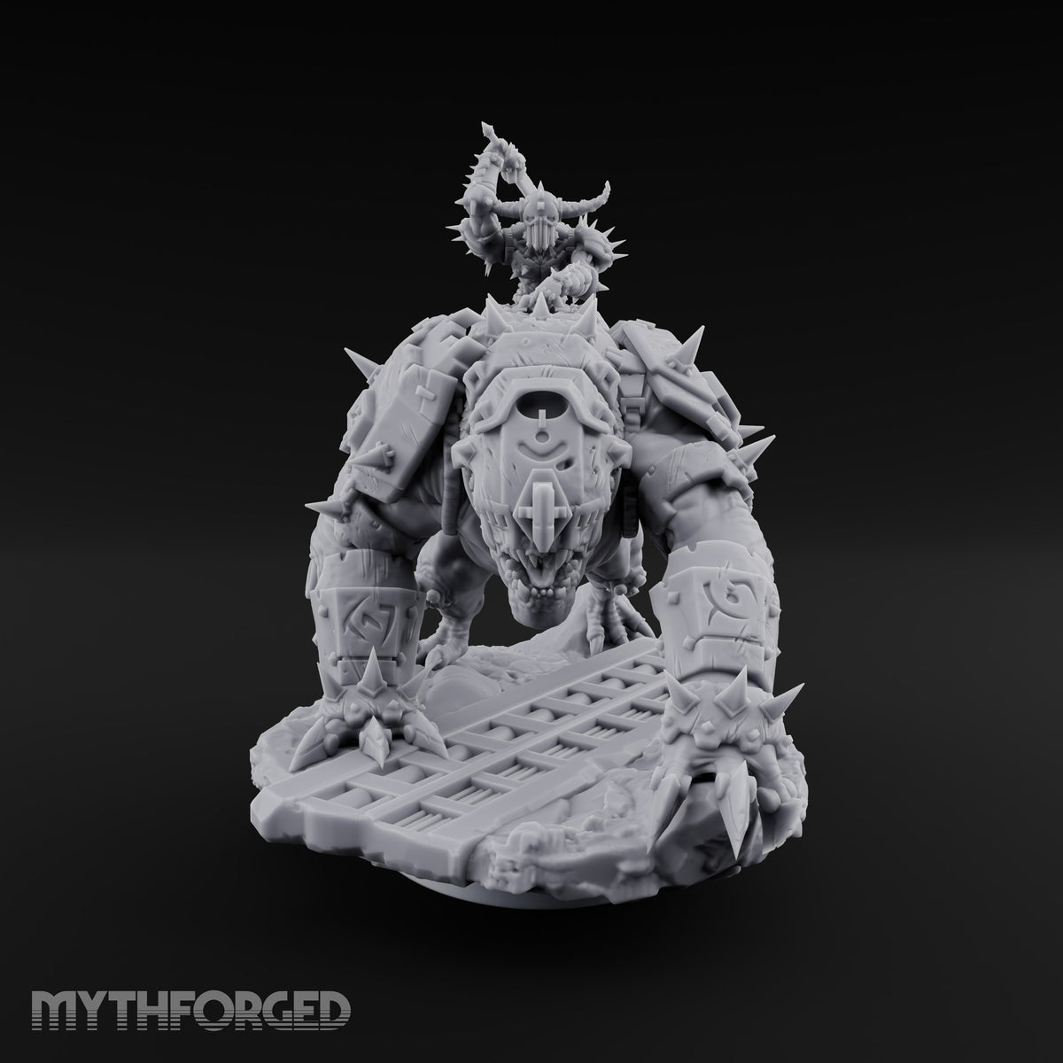 Small Rider, Large Mistake Goblin Rider on Hell Hound E