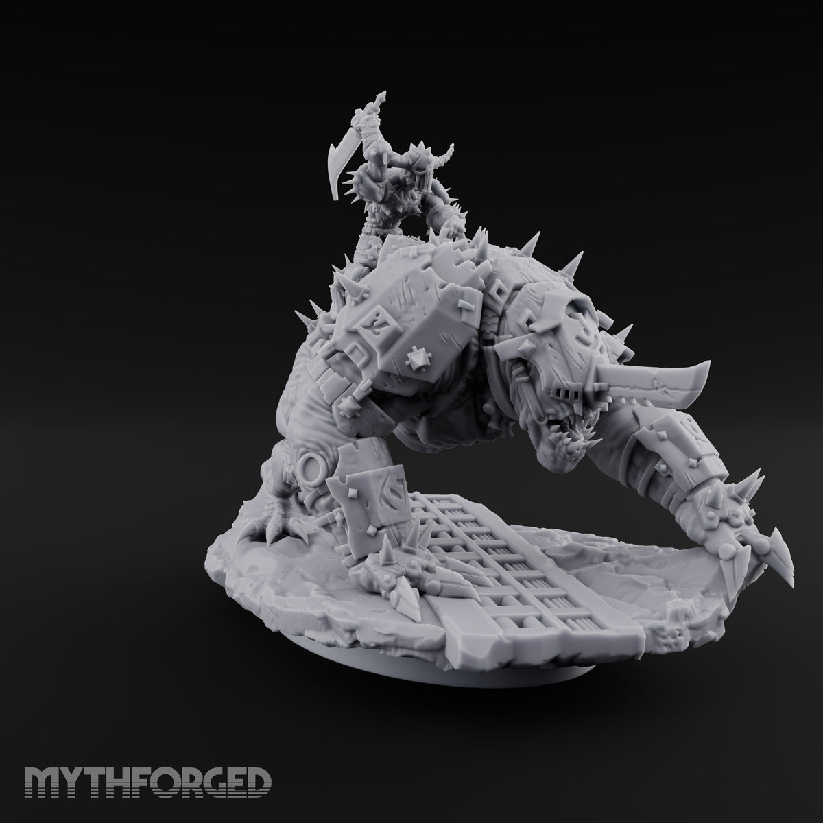 Small Rider, Large Mistake Goblin Riders on Hell Hounds — E