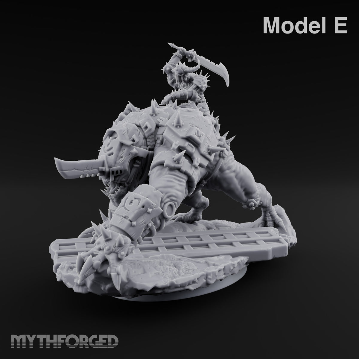 Small Rider, Large Mistake Goblin Riders on Hell Hounds — E