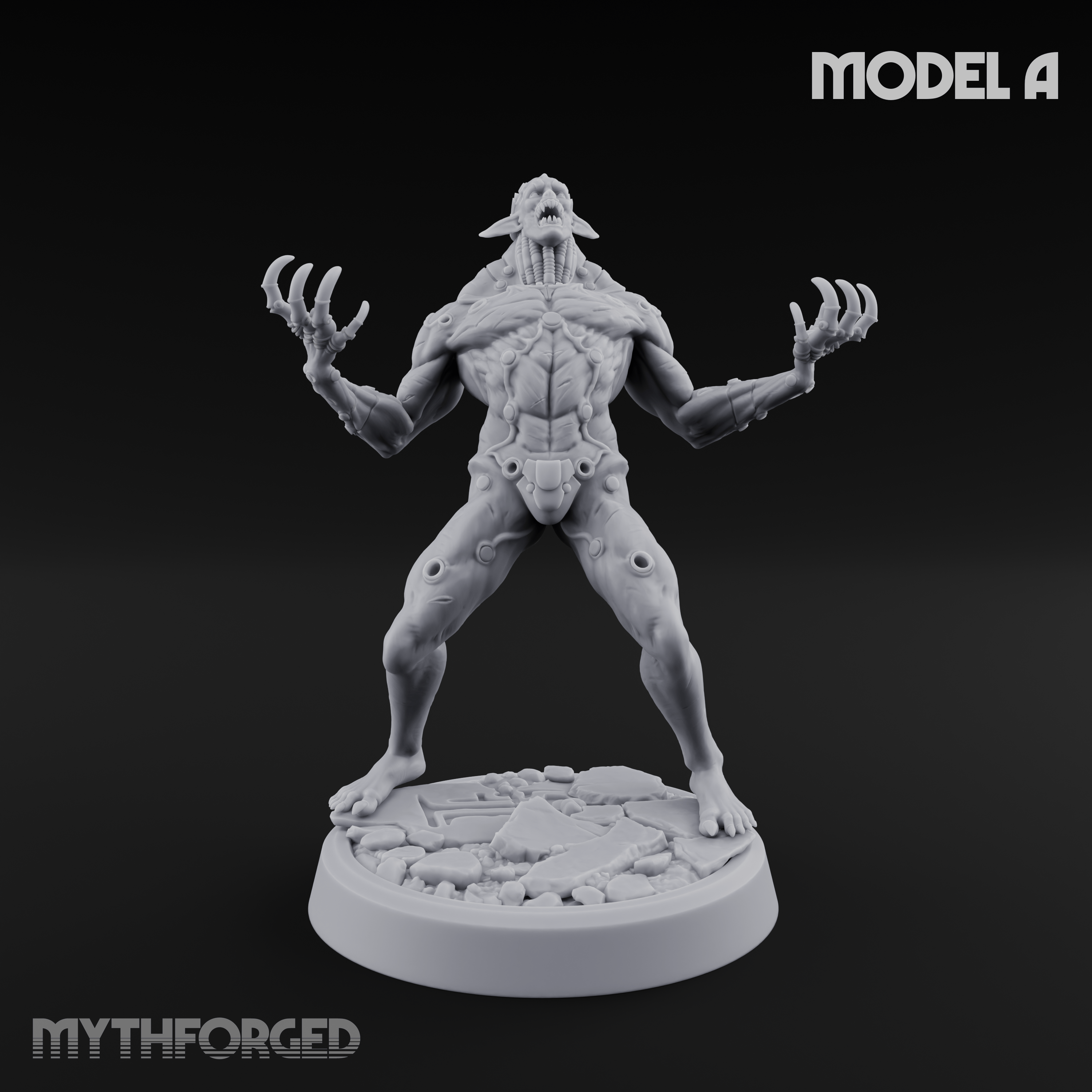 Claws Splayed Roaring Corpse Fleet Brutes A