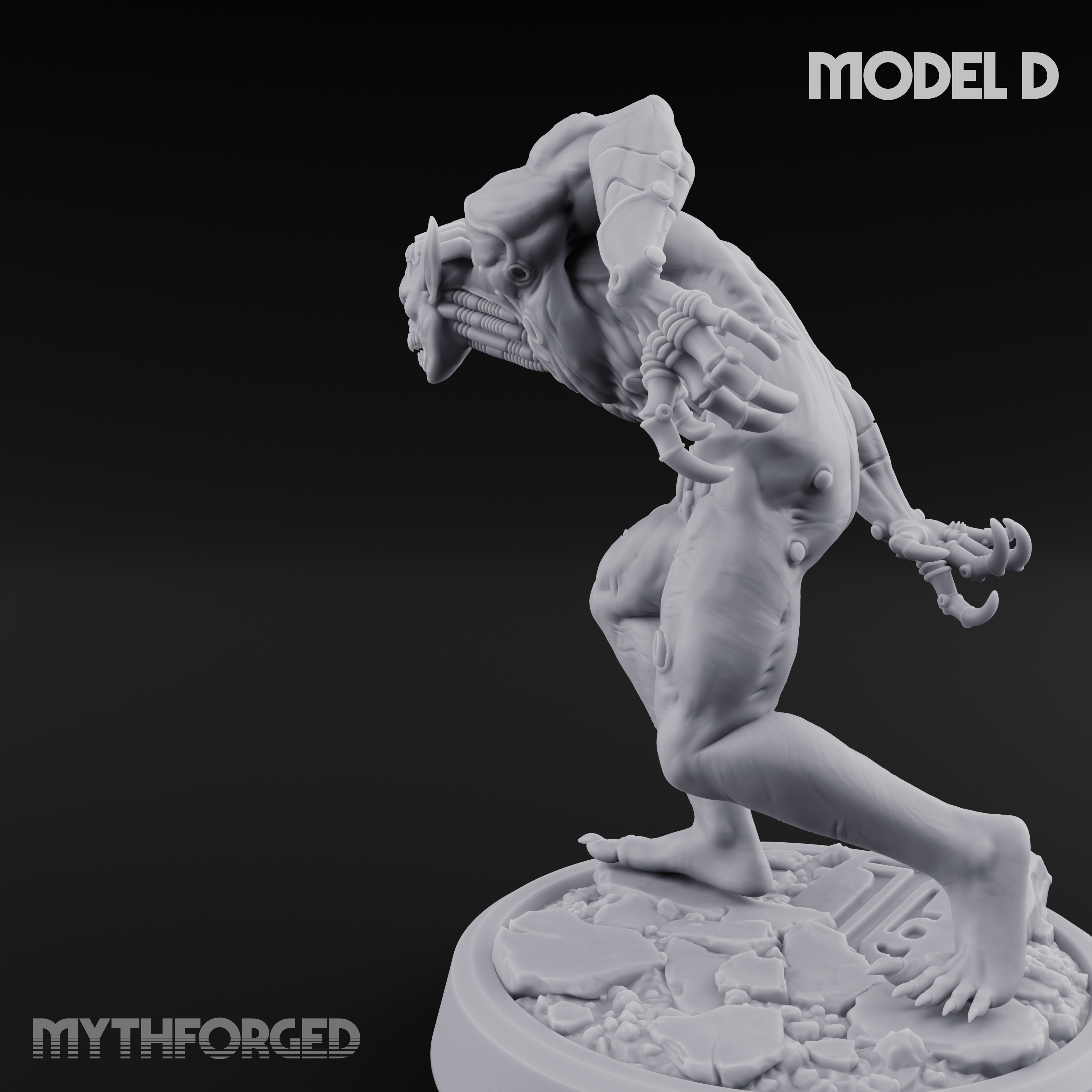 Claws Splayed Roaring Corpse Fleet Brutes D