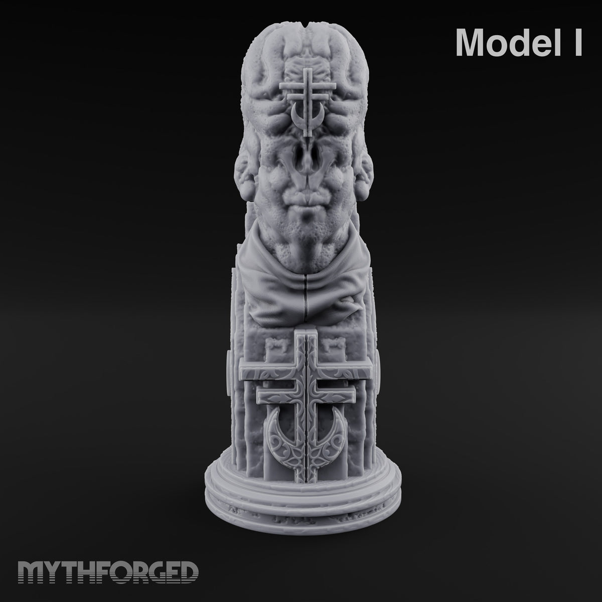 Every Face, One Creed Heretic Statues — I