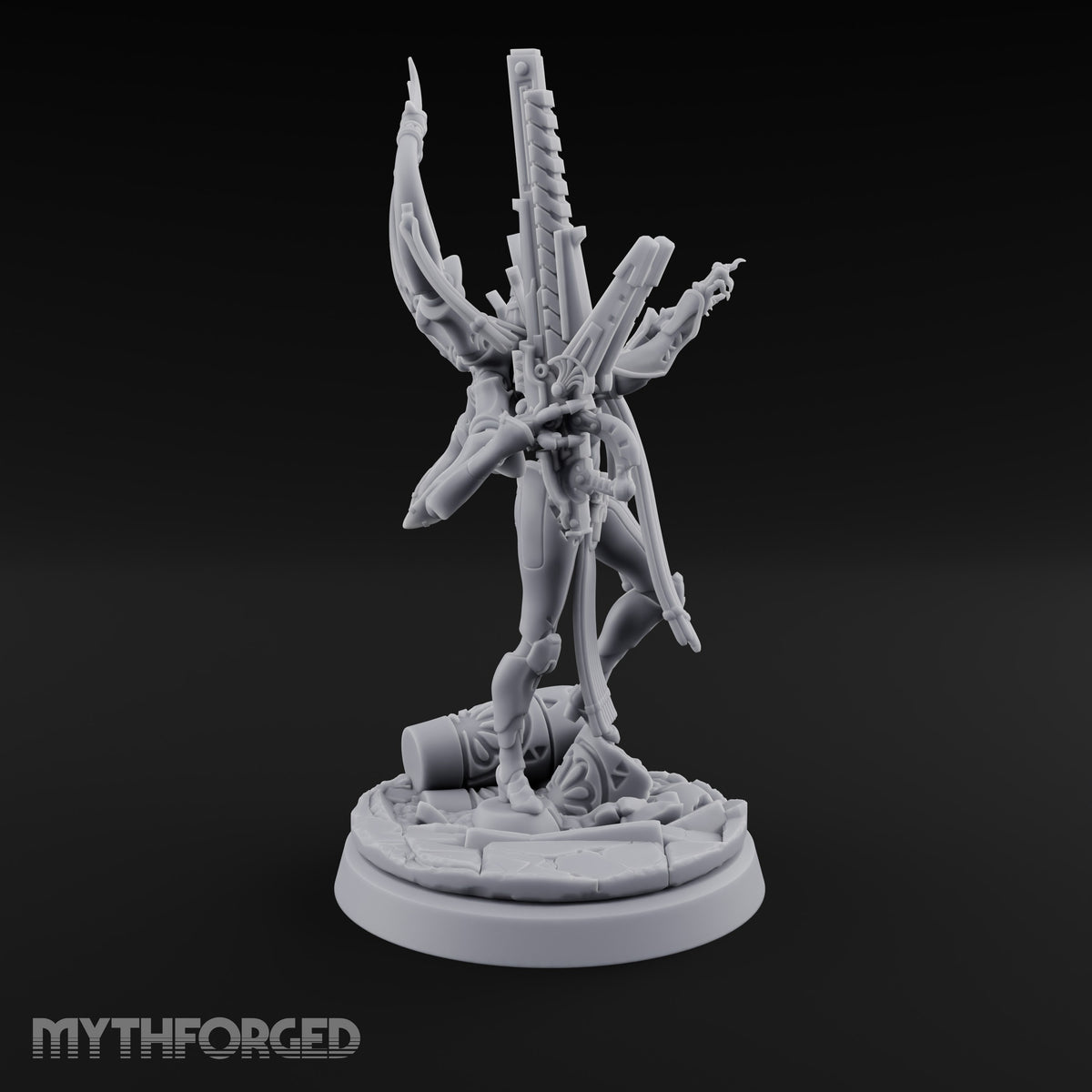 Unhurried Among the Ruins Human Biomechanical Weaver