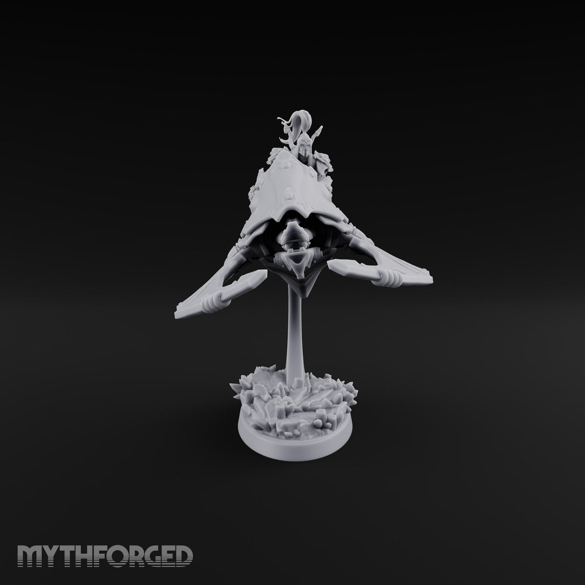 Skimming Above Their Station Elf Hover Knight C