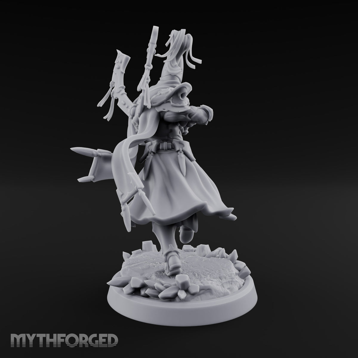 Nobility Rides Out Armed Eladrin Lancer A