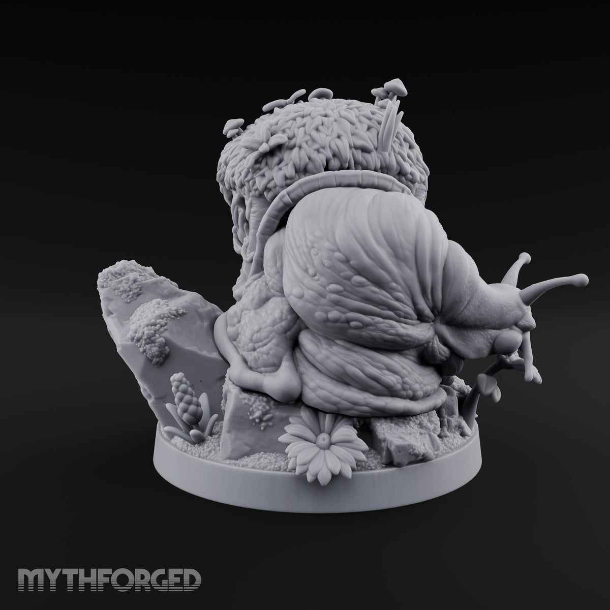Mossy Shell, Slow Menace Giant Snail A