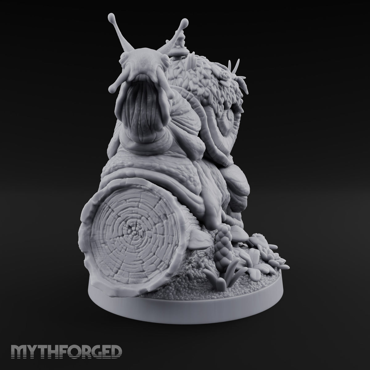 Mossy Shell, Slow Menace Giant Snail C