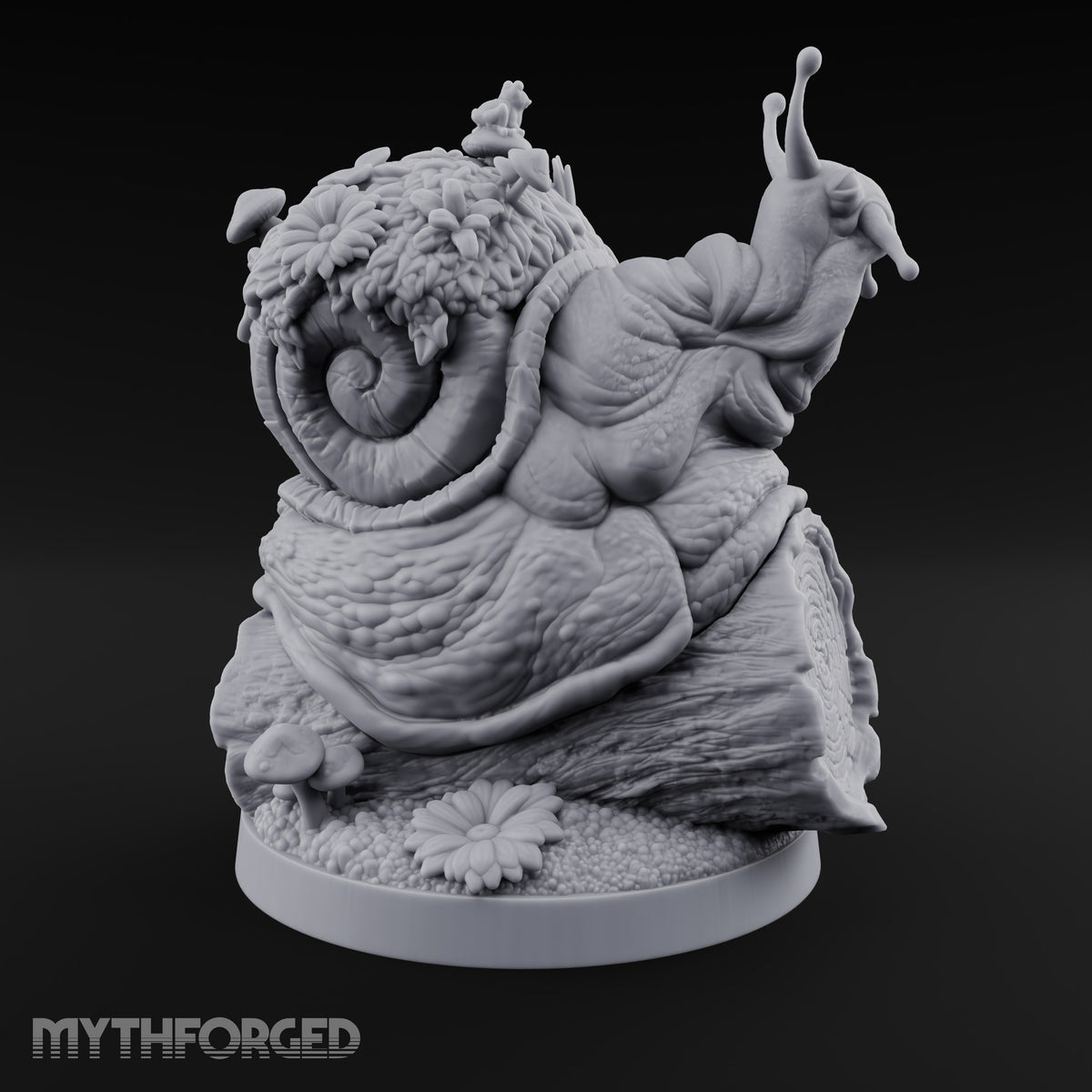 Mossy Shell, Slow Menace Giant Snail C