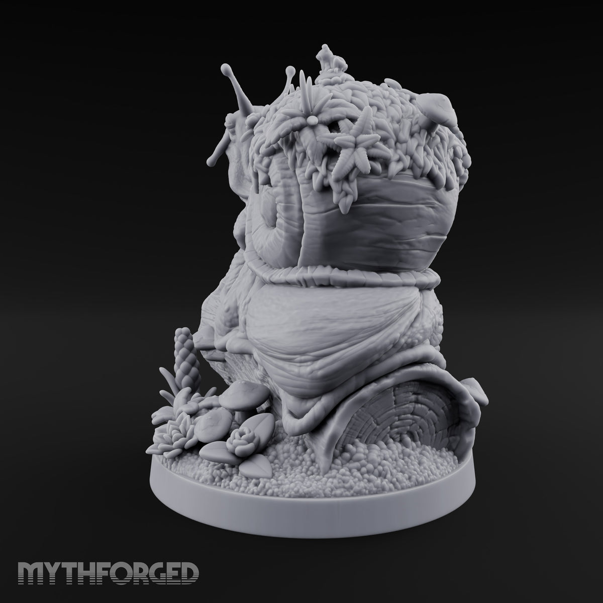 Mossy Shell, Slow Menace Giant Snail C