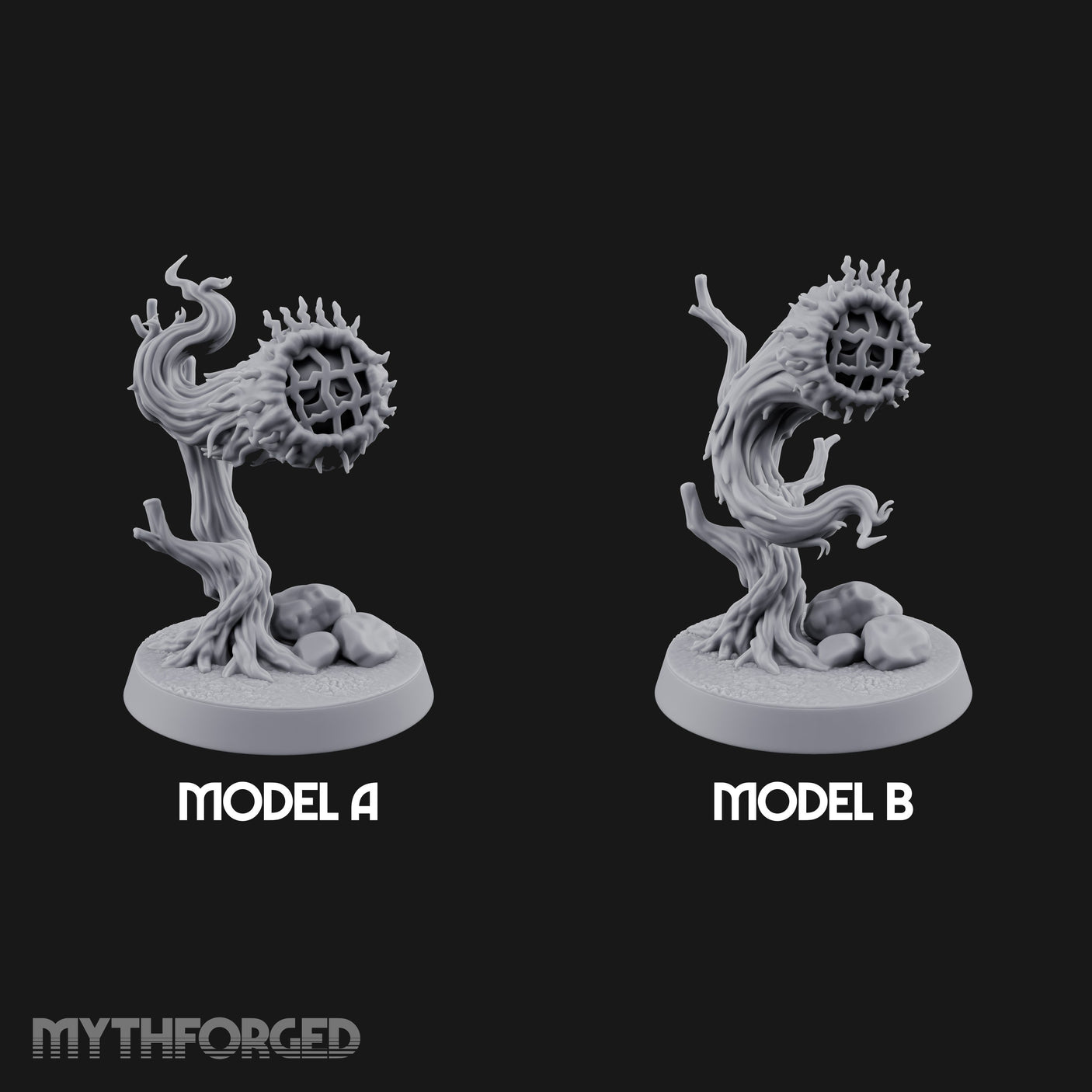 Hollow Eye Looming Mi-Go Fungus Miniature for Dungeons and Dragons, Pathfinder or other TTRPGs