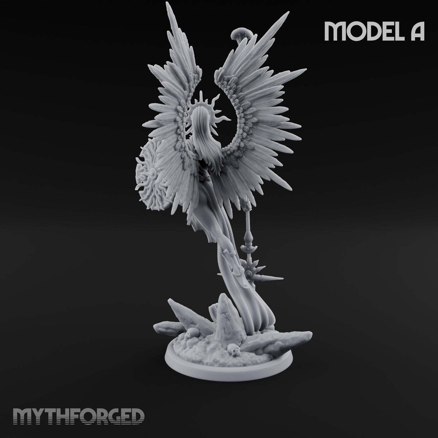 Holy Winged Weapon Bearing Seraph Warrior A gallery 5