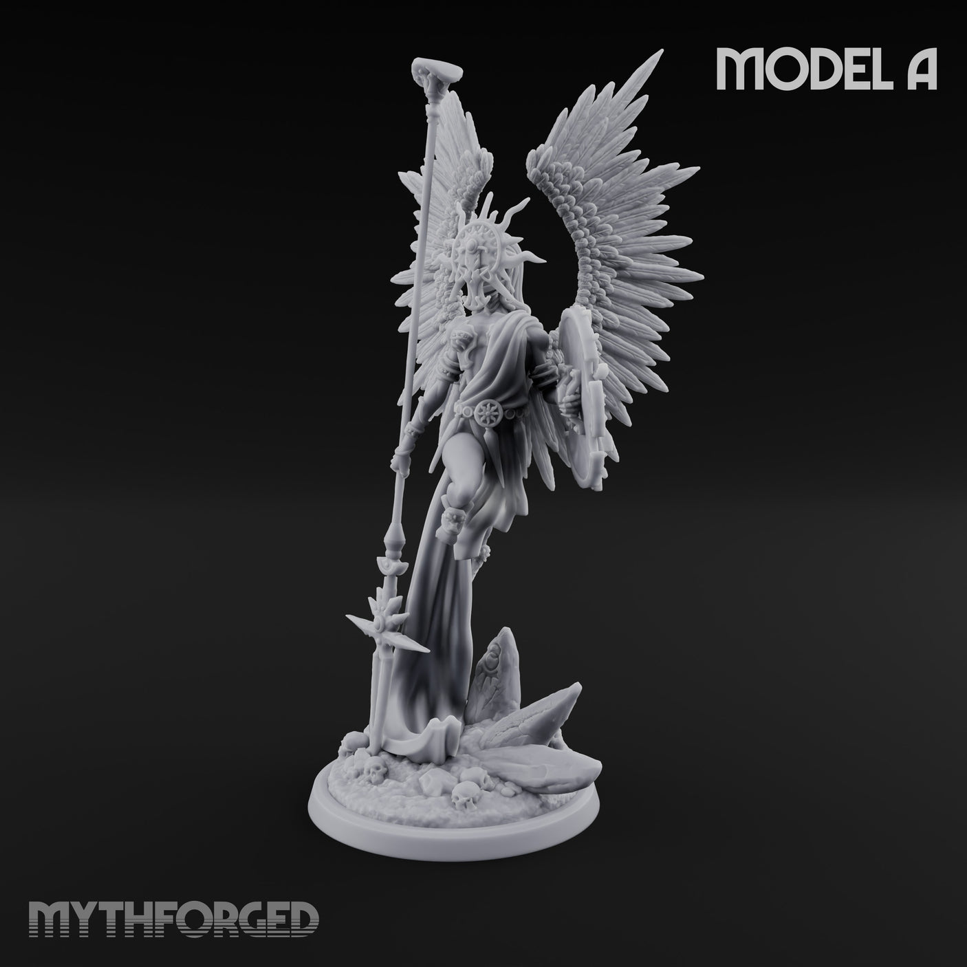 Holy Winged Weapon Bearing Seraph Warrior A gallery 8