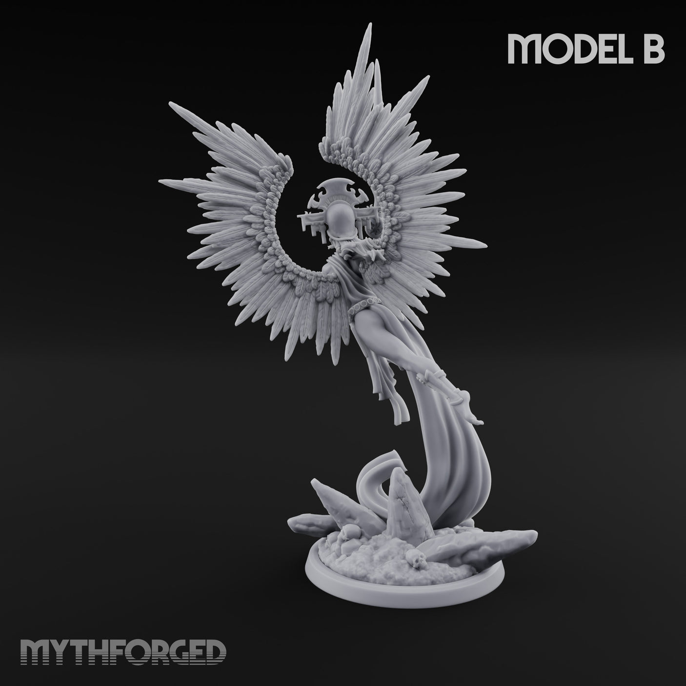 Holy Winged Weapon Bearing Seraph Warrior B gallery 5
