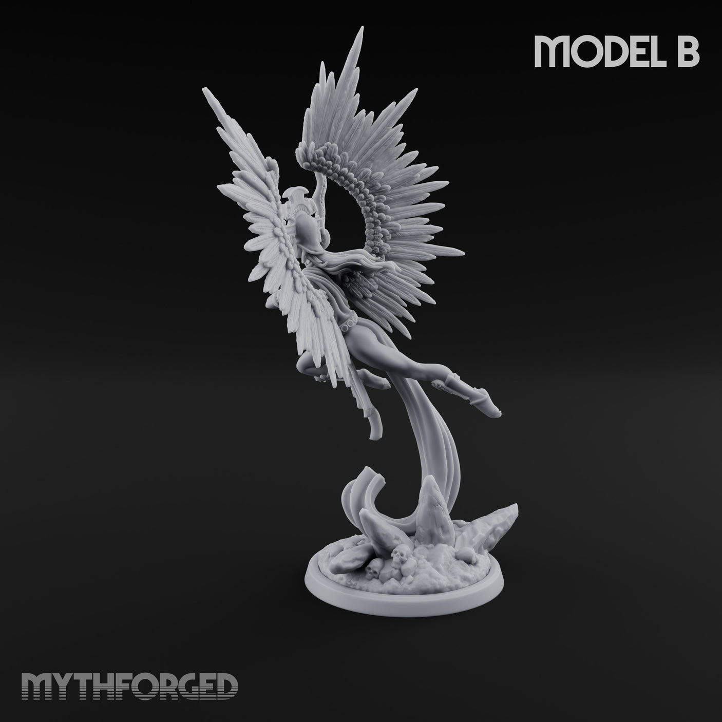 Holy Winged Weapon Bearing Seraph Warrior B gallery 6