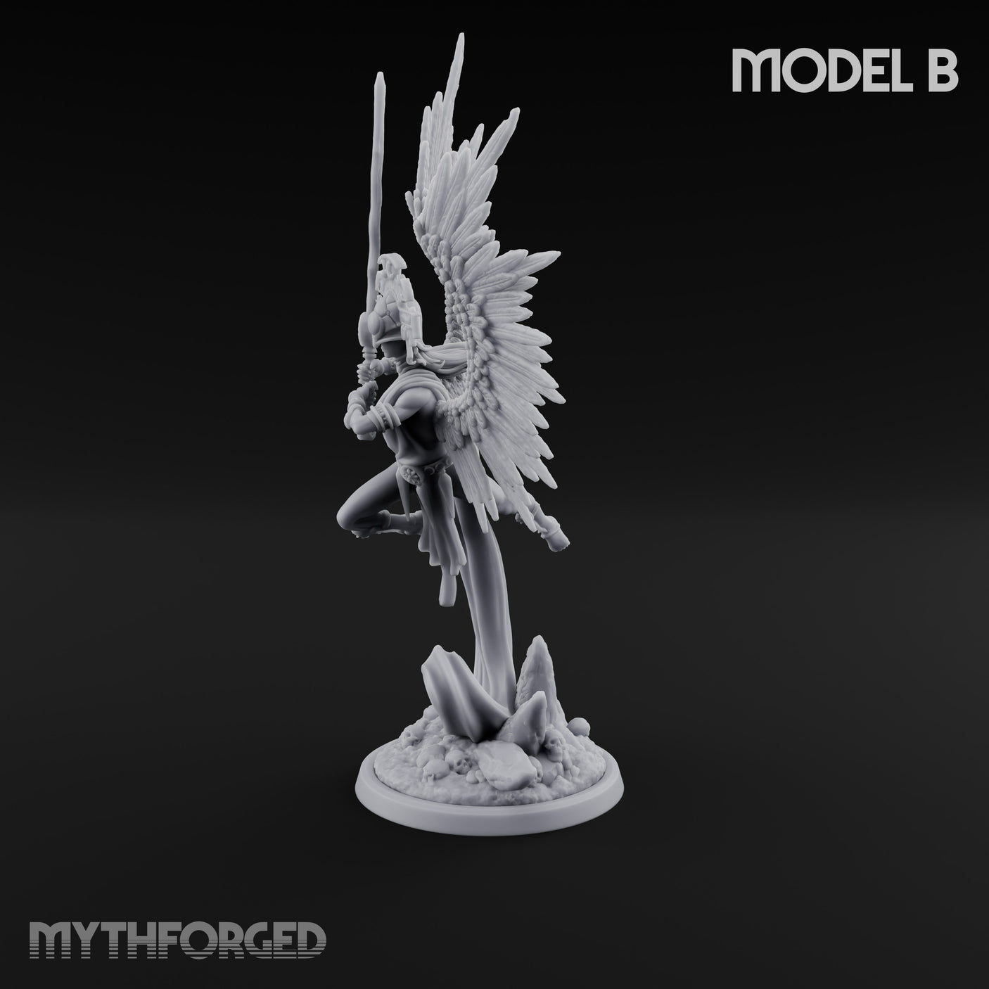 Holy Winged Weapon Bearing Seraph Warrior B gallery 7