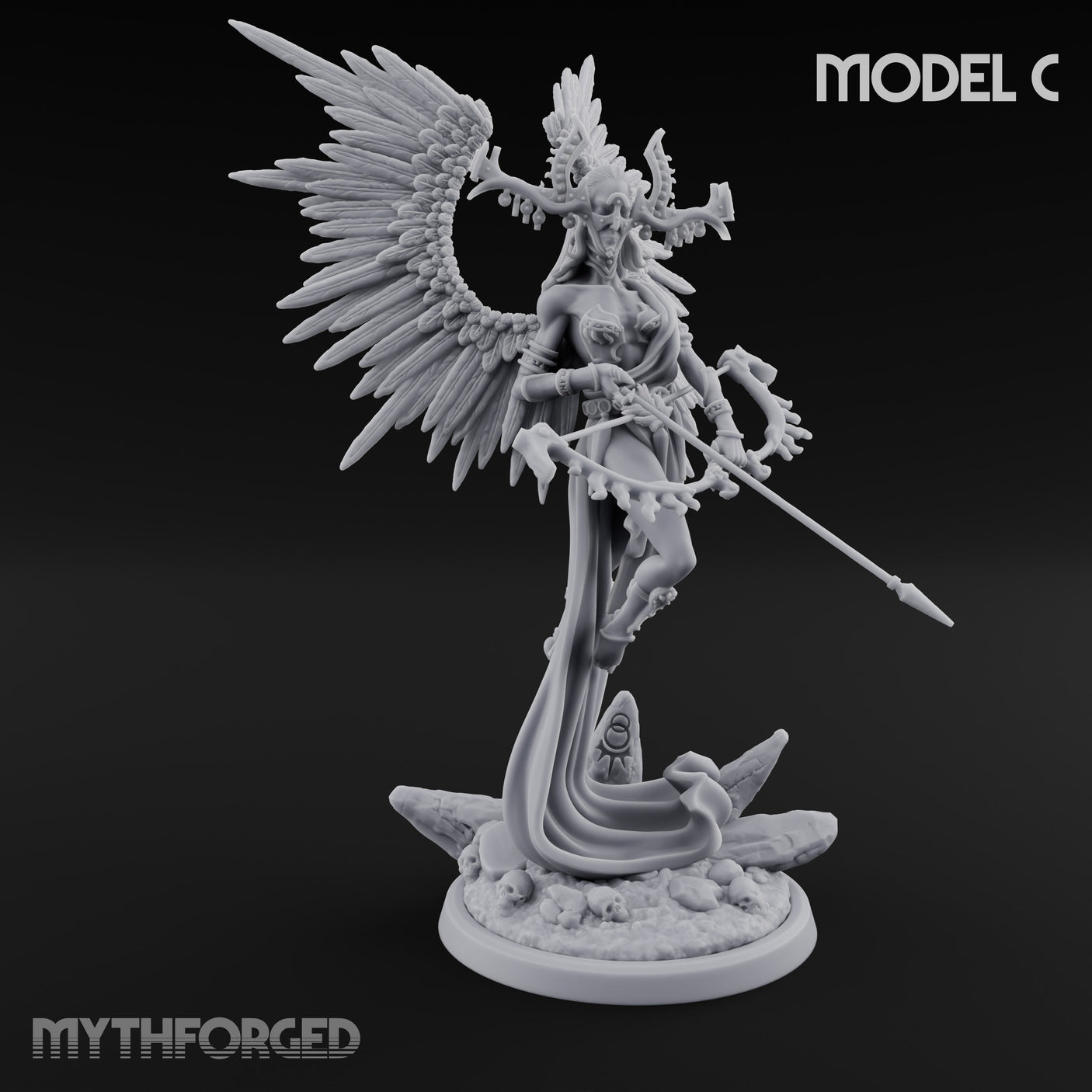 Holy Winged Weapon Bearing Seraph Warrior C gallery 1