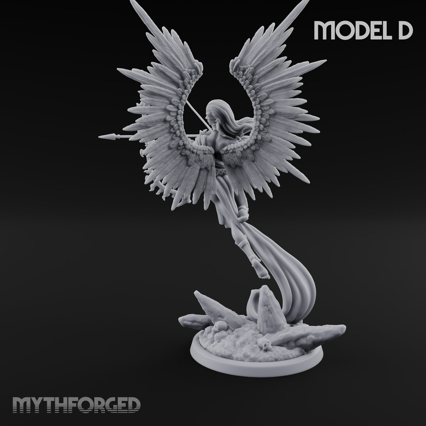 Holy Winged Weapon Bearing Seraph Warrior D gallery 5
