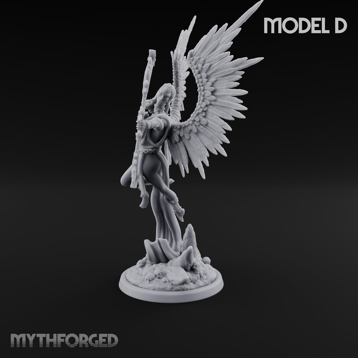 Holy Winged Weapon Bearing Seraph Warrior D gallery 7