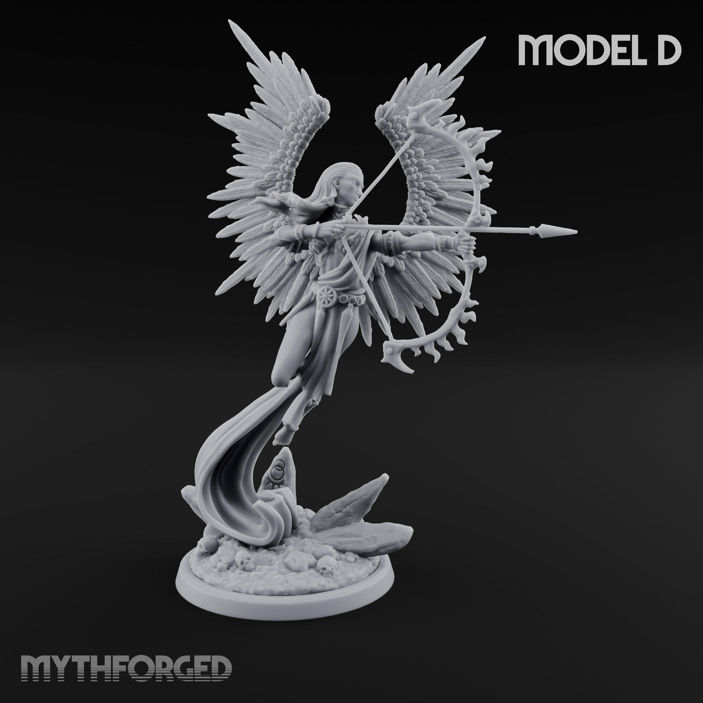 Holy Winged Weapon Bearing Seraph Warrior D gallery 9