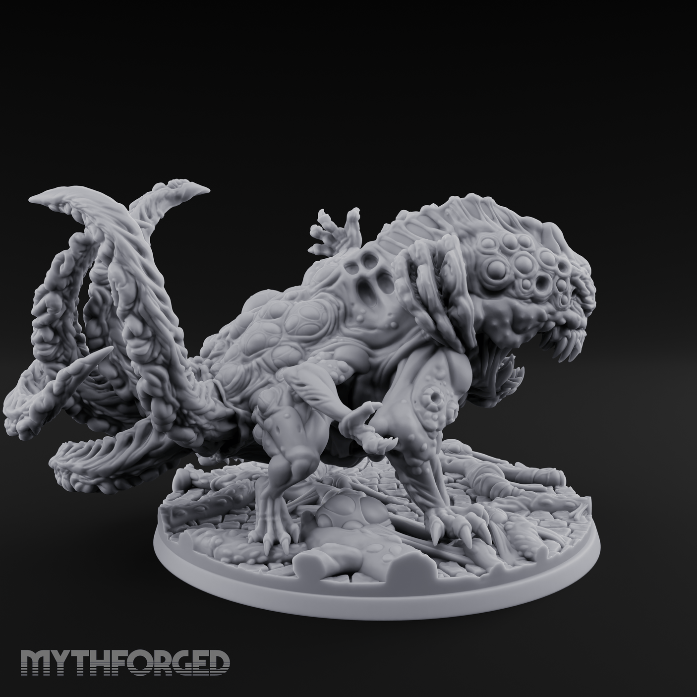 Tentacles Lashing Star Spawn Hulk Brute Miniature for Dungeons and Dragons, Pathfinder or other TTRPGs