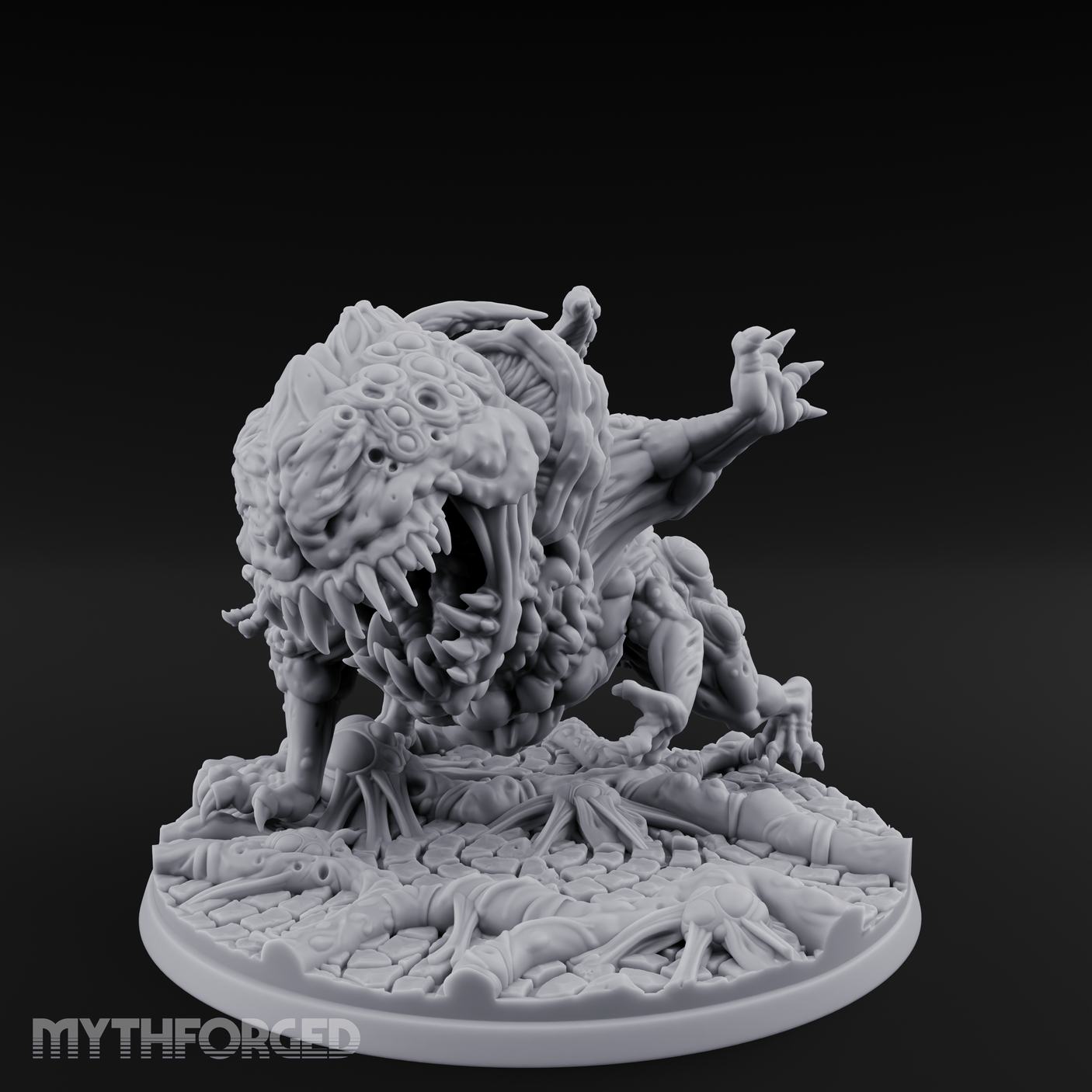 Tentacles Lashing Star Spawn Hulk Brute Miniature for Dungeons and Dragons, Pathfinder or other TTRPGs
