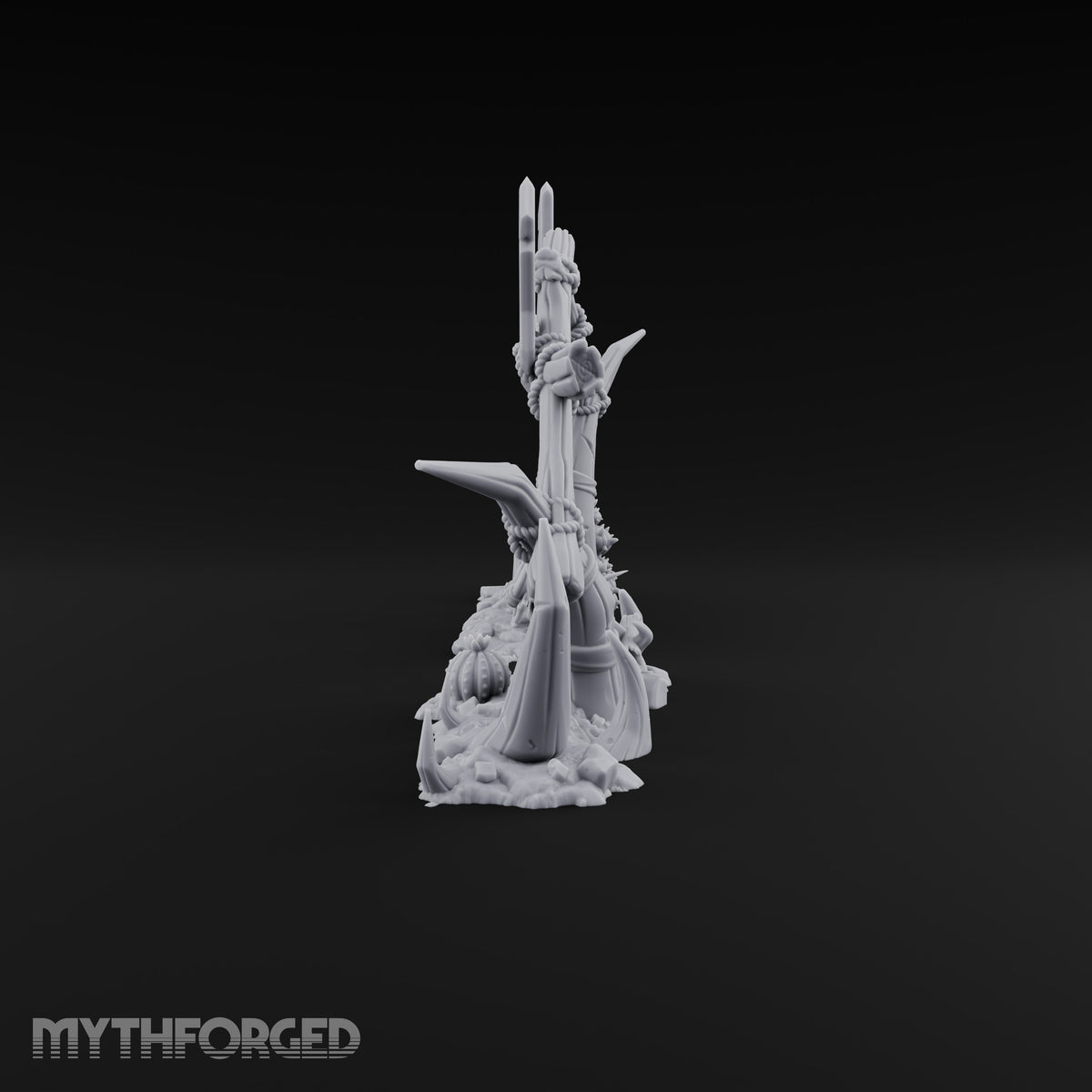 Where the Badlands Grow Teeth Horned Badlands Terrain Piece B