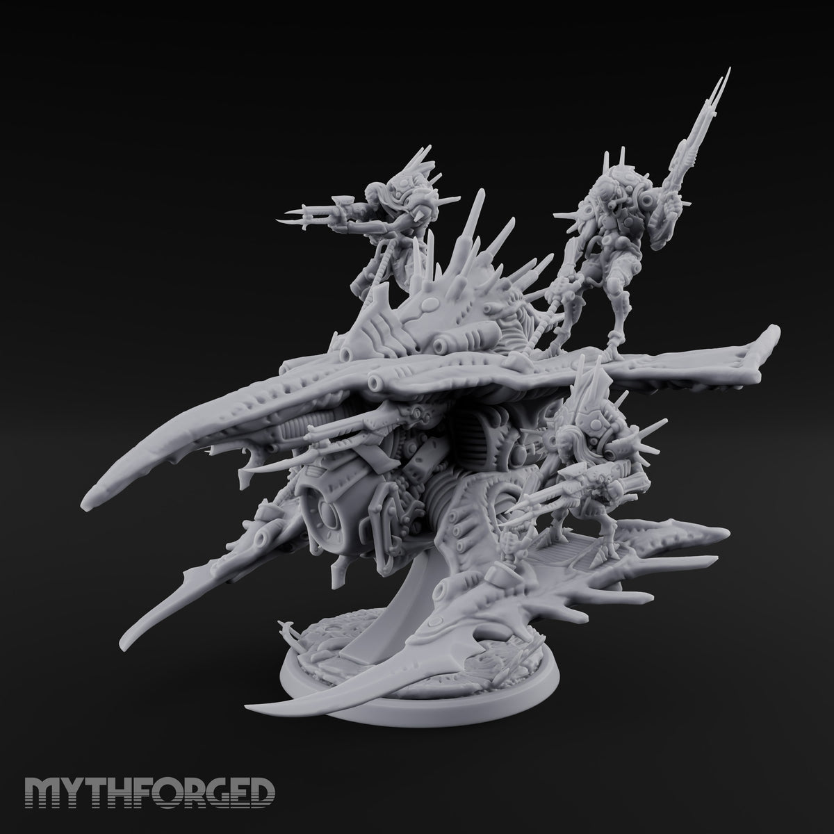 Collection Day Has Wings Human Hover Skiff Raiders