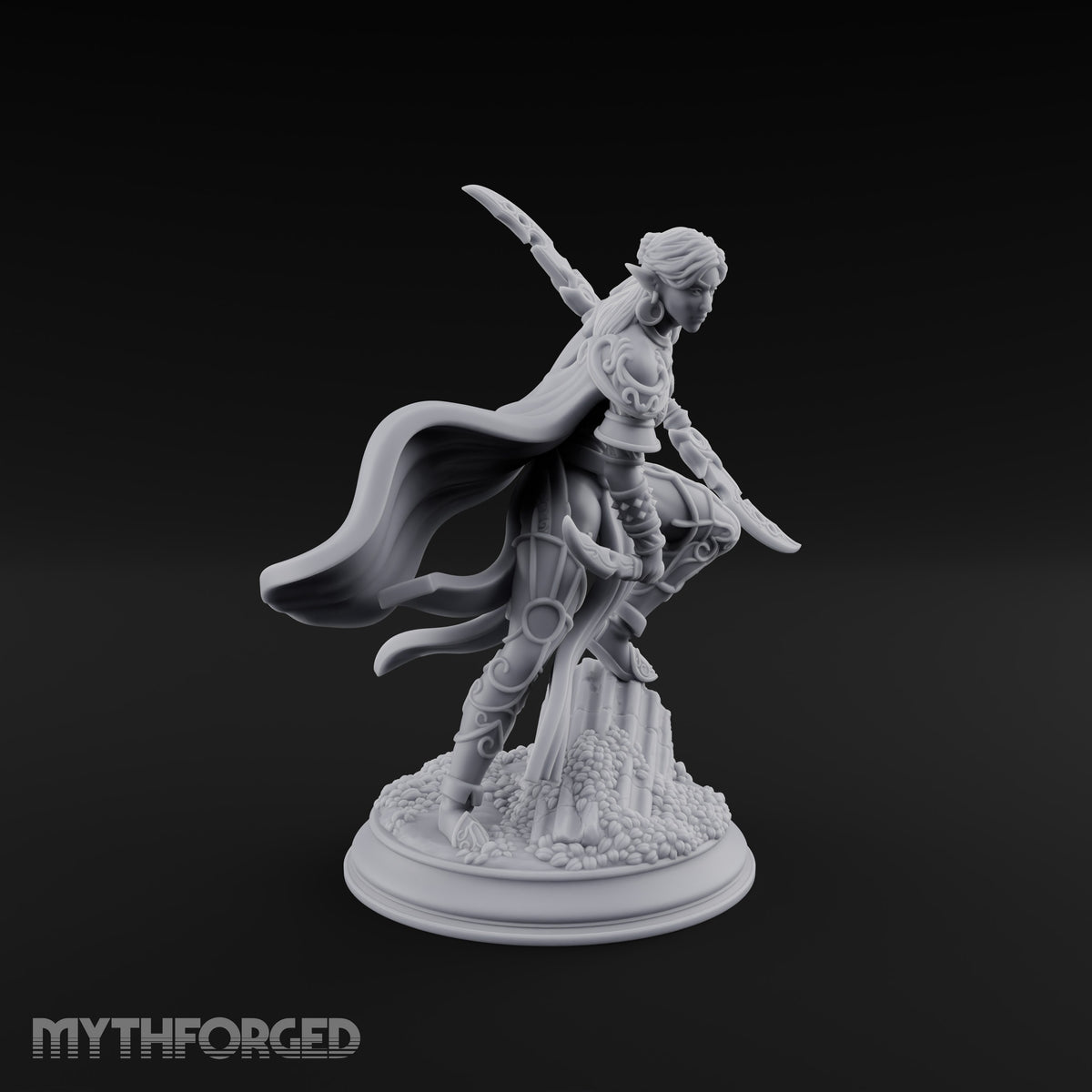 The Moon Missed Her Footfall Drow Lunar Assassin