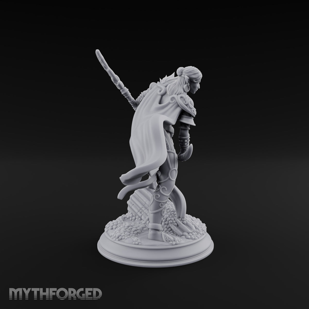 The Moon Missed Her Footfall Drow Lunar Assassin