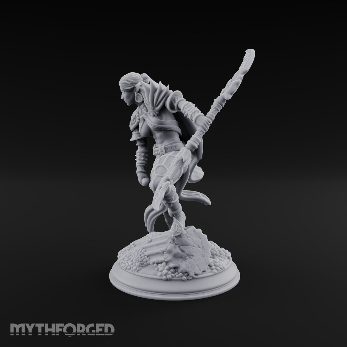 The Moon Missed Her Footfall Drow Lunar Assassin