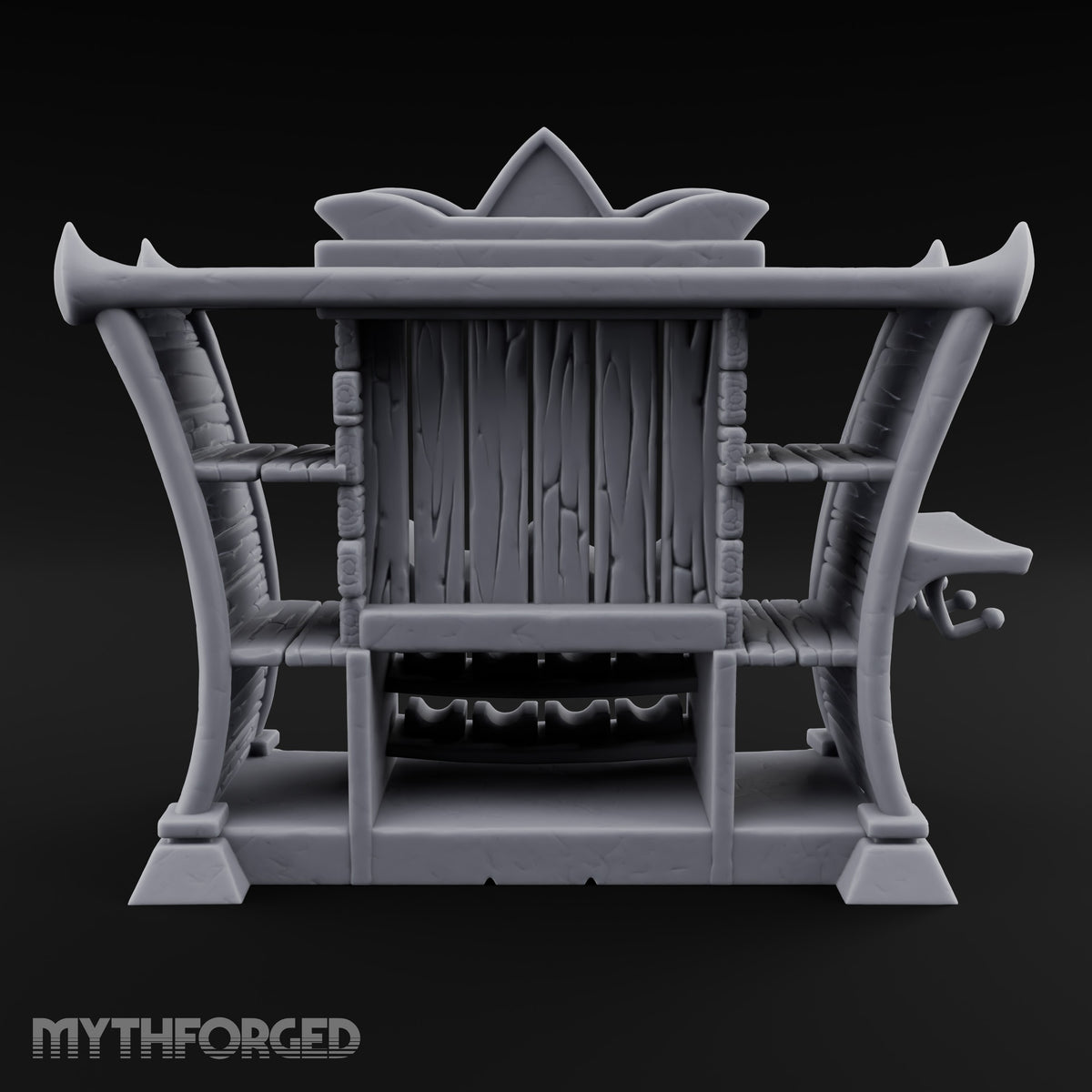 Two Kegs, Zero Last Orders Wooden Tavern Drinks Cabinet — Empty