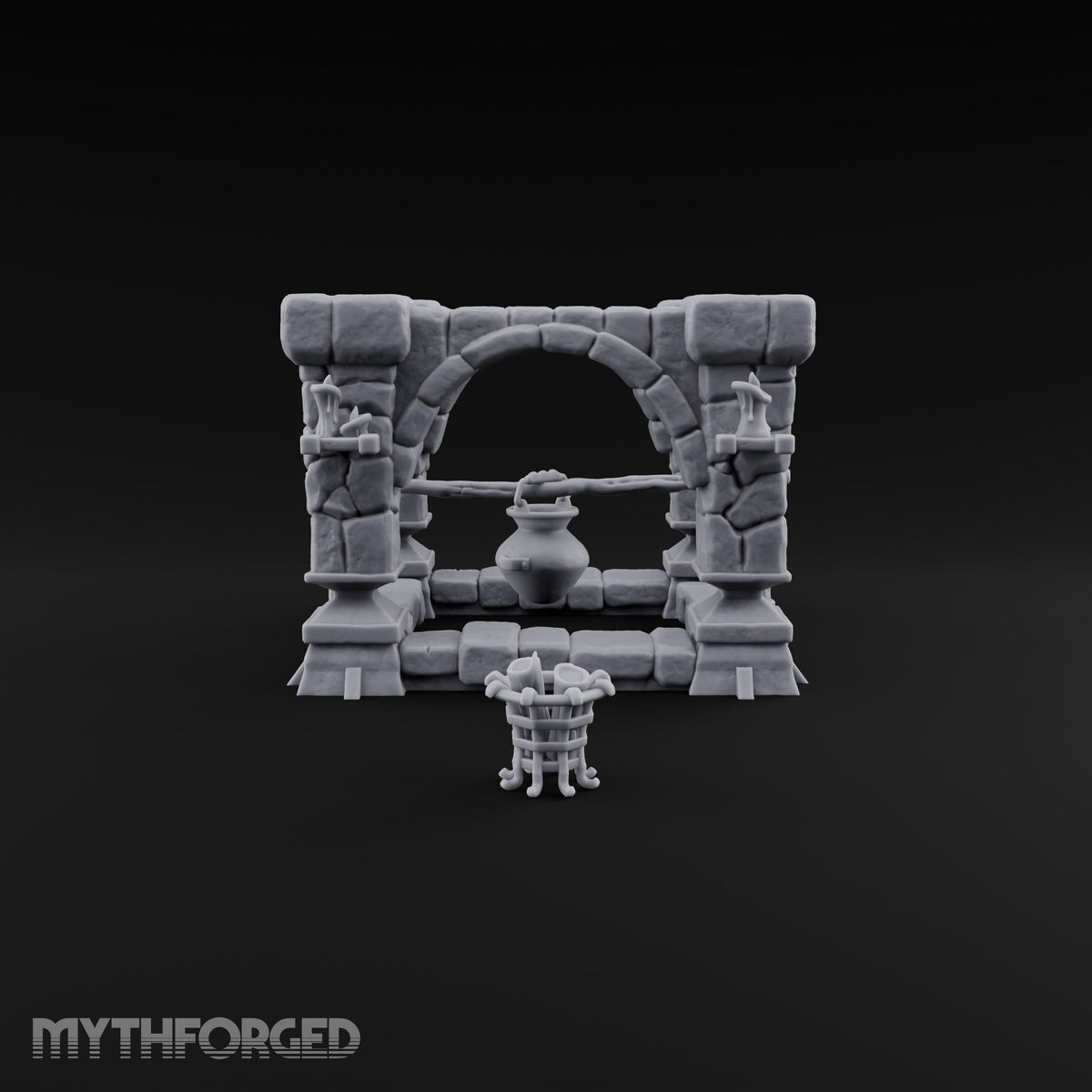 Holding Up Nothing, Proudly Stone Arched Ruin