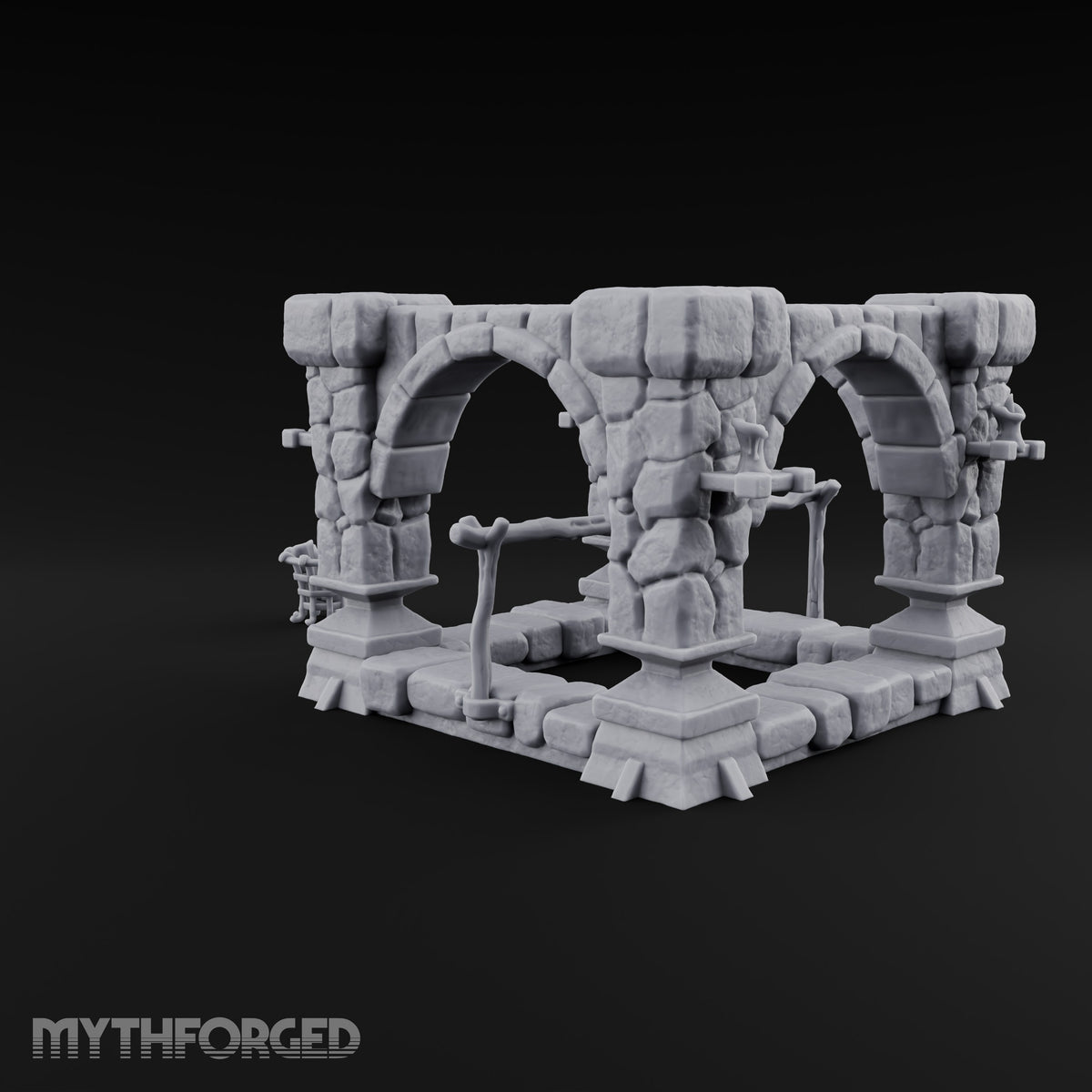 Holding Up Nothing, Proudly Stone Arched Ruin
