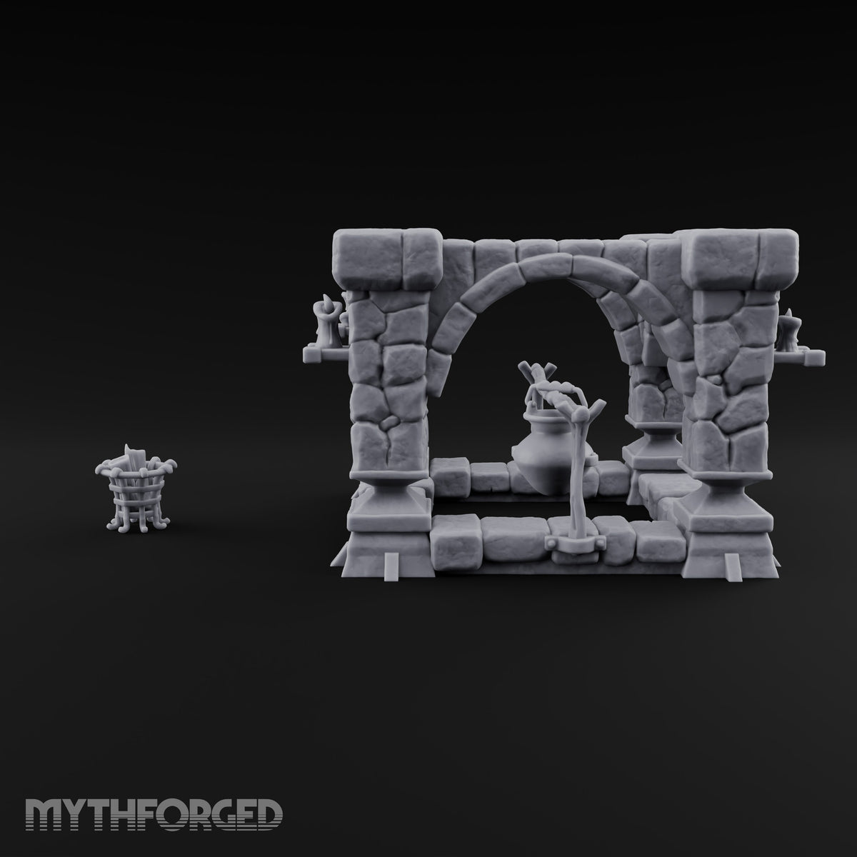 Holding Up Nothing, Proudly Stone Arched Ruin