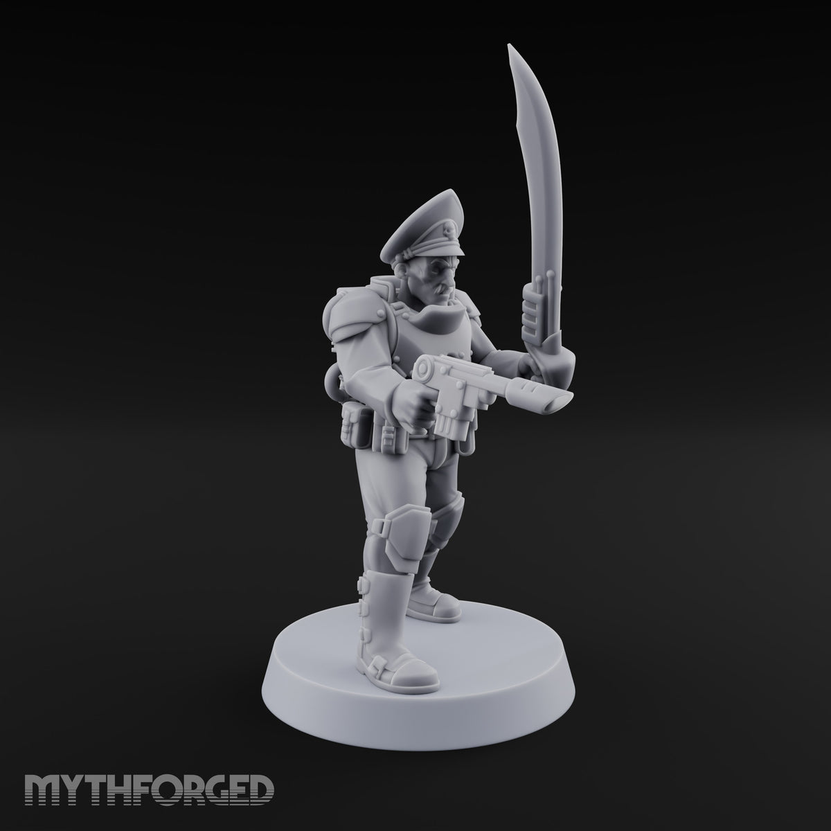 Breathe Easy, Fight Hard Human Gas-Masked Soldier E — Sword and Pistol 2