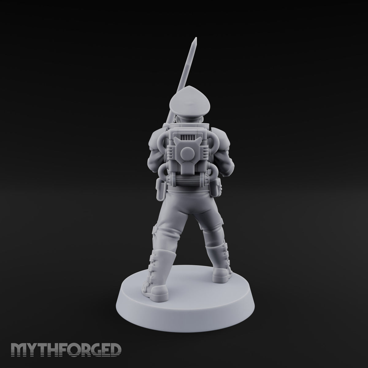 Breathe Easy, Fight Hard Human Gas-Masked Soldier E — Sword and Pistol 2