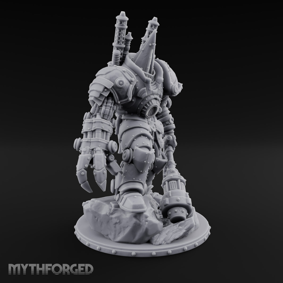 Pressure Rising, Patience Falling Iron Golem Heavy Construct