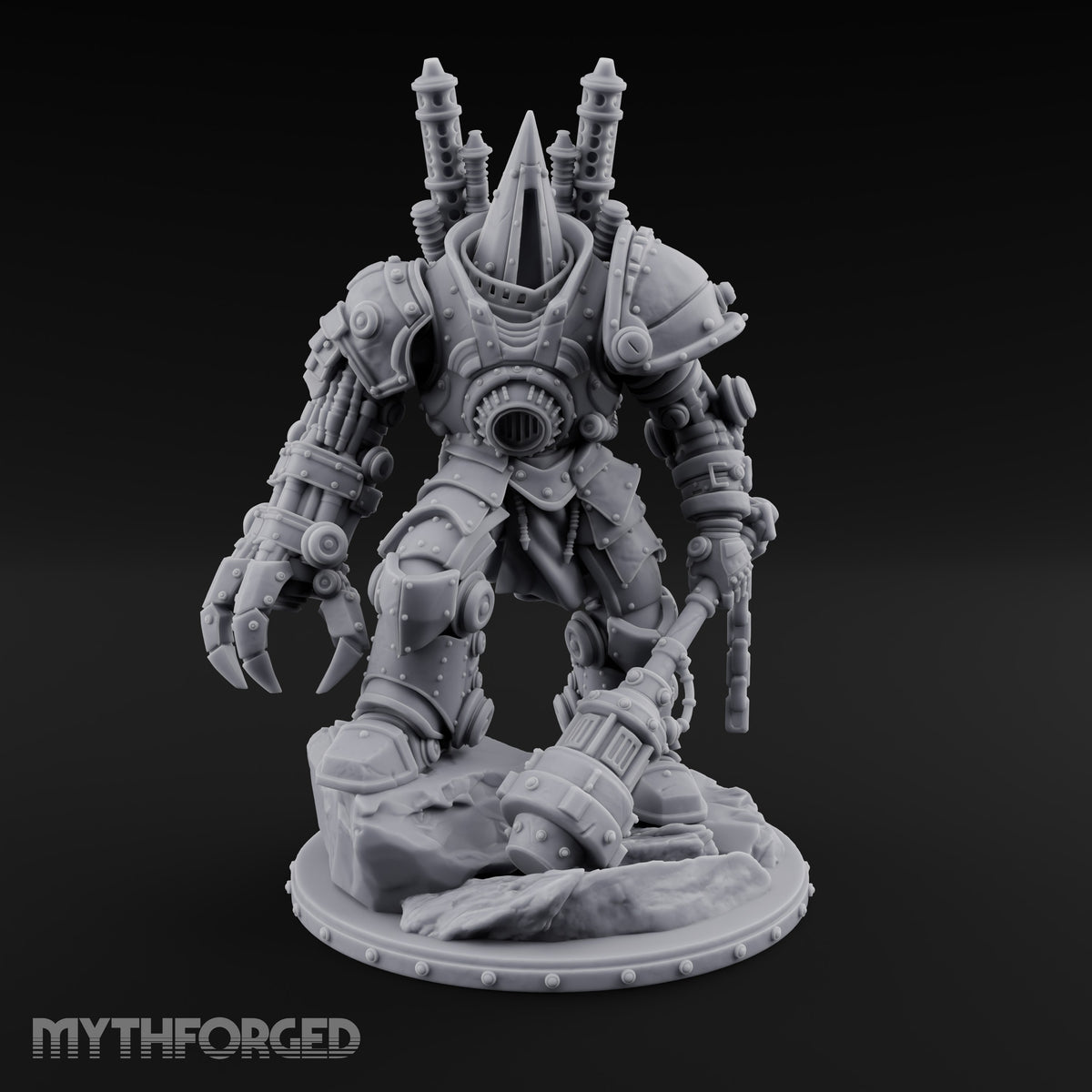 Pressure Rising, Patience Falling Iron Golem Heavy Construct