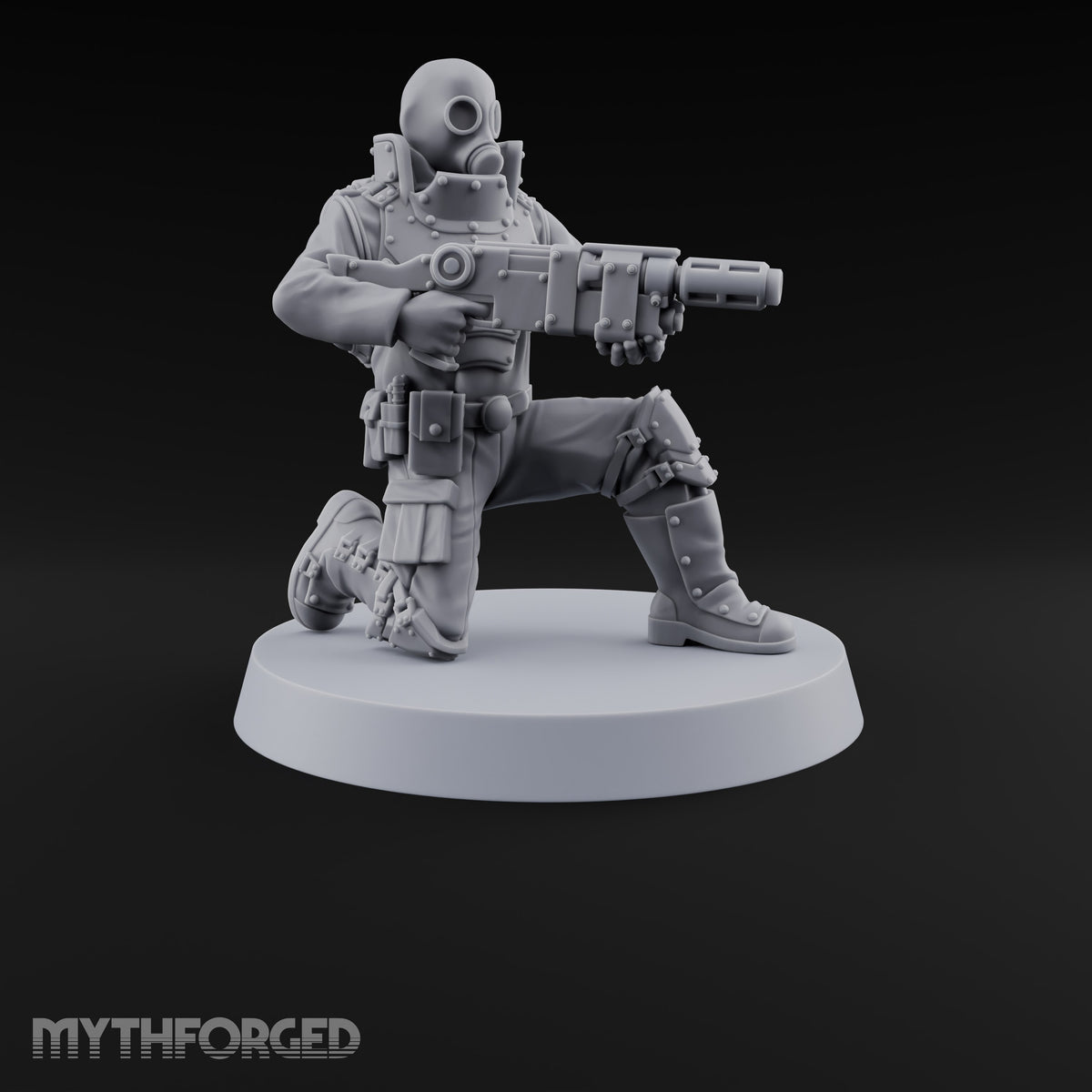 Not Here for Small Talk Human Gas-Masked Sci-Fi Soldiers — A · Gun 1 + Gun 2 + Gun 3 + Gun 4 + Gun 5 + Gun 6