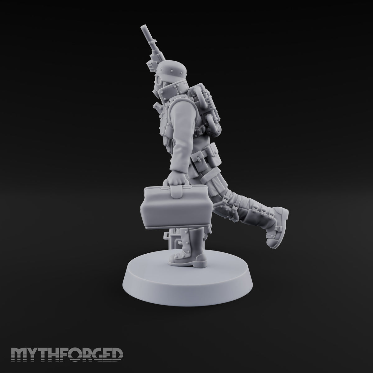 Not Here for Small Talk Human Sci-Fi Soldier D — Medic