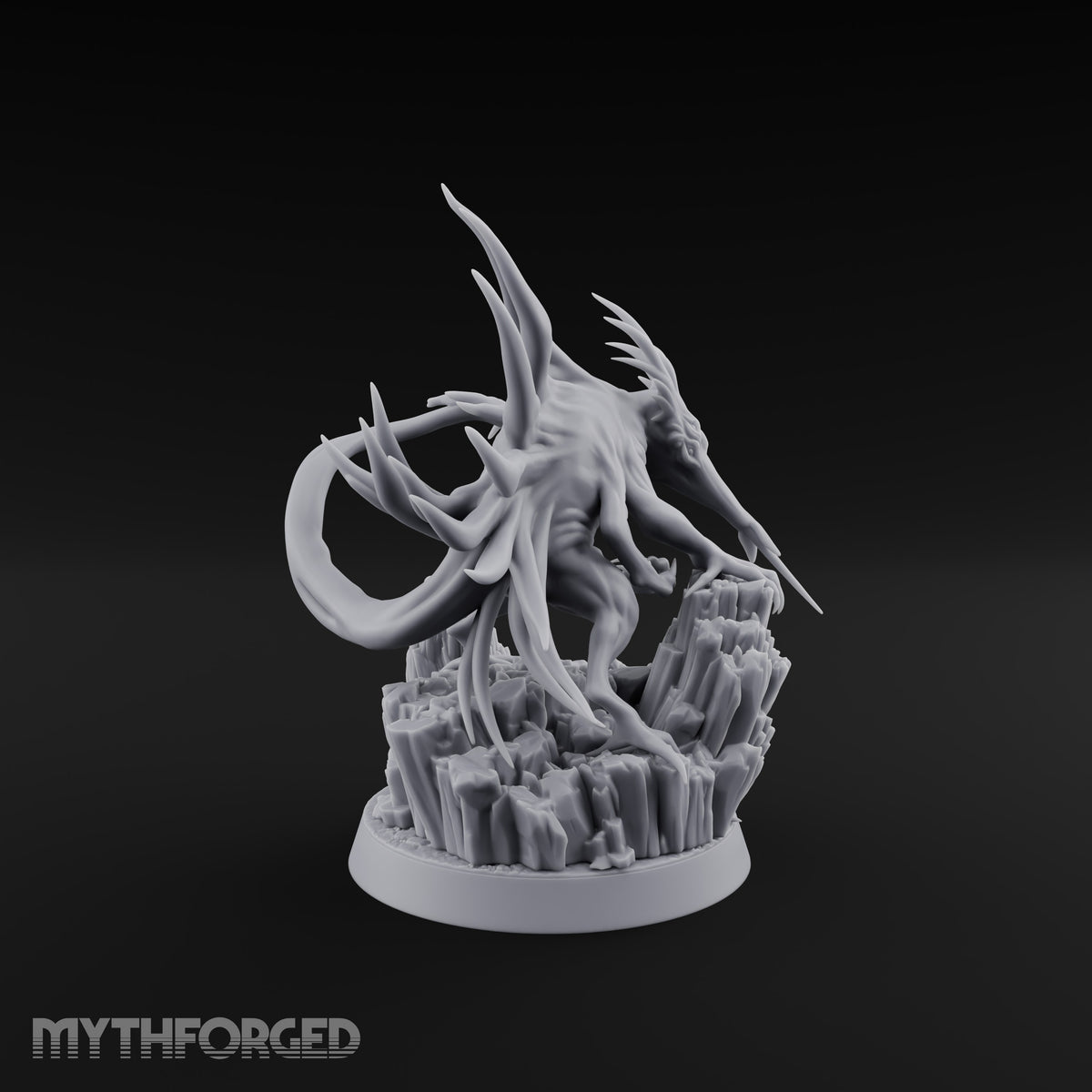 Bristling with Rage Hounds of Tindalos Miniature for Dungeons and Dragons, Pathfinder or other TTRPGs