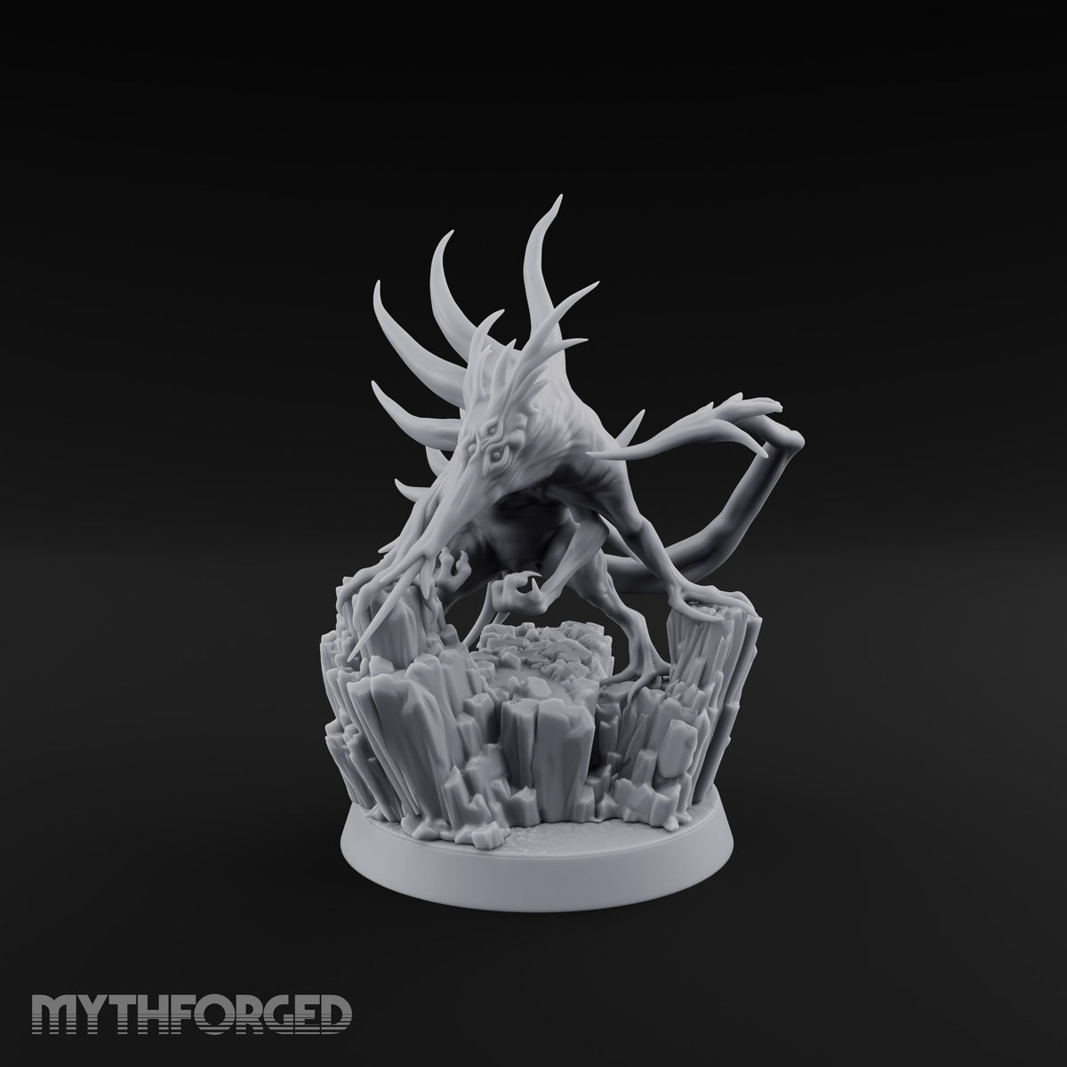 Bristling with Rage Hound of Tindalos B Miniature for Dungeons and Dragons, Pathfinder or other TTRPGs