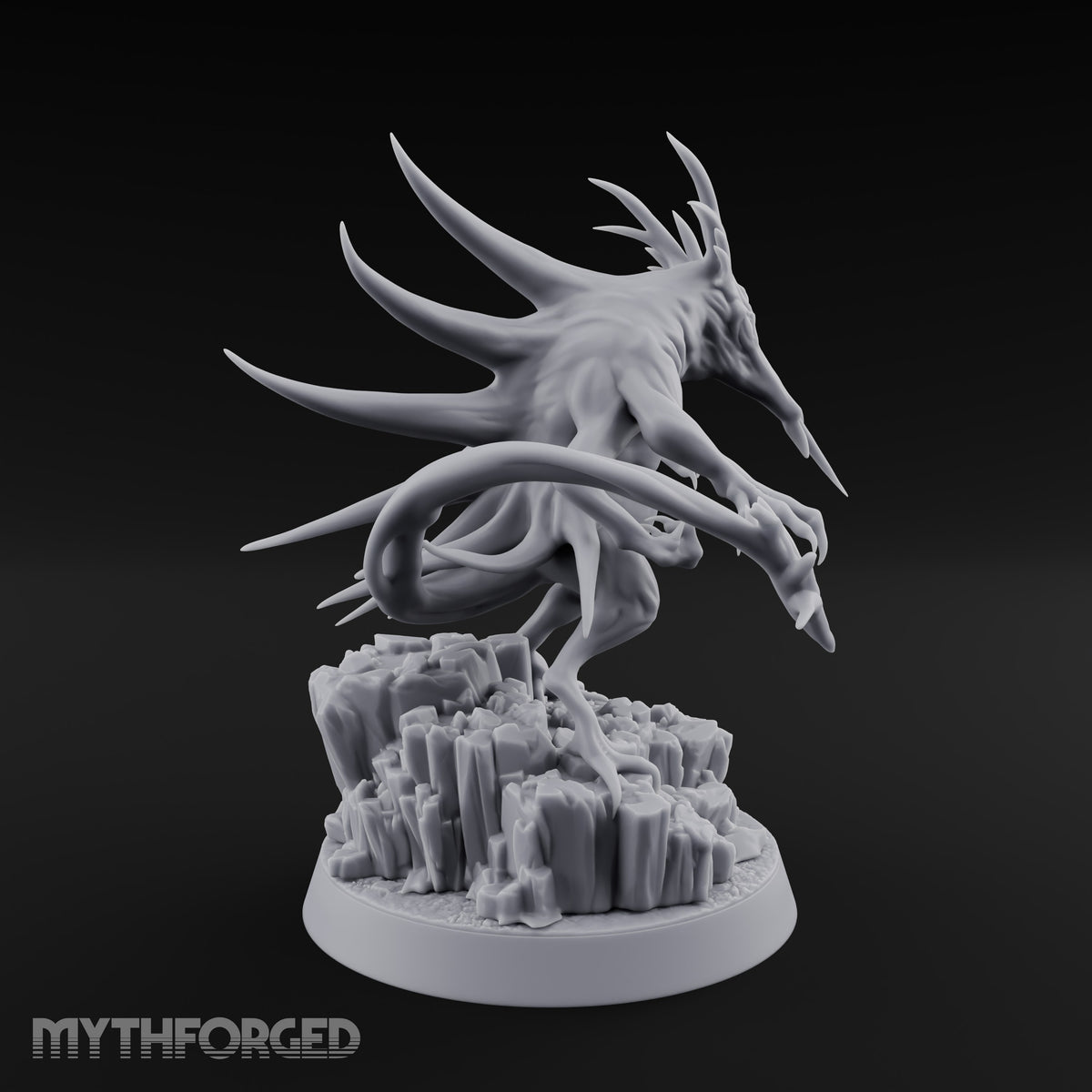 Bristling with Rage Hounds of Tindalos Miniature for Dungeons and Dragons, Pathfinder or other TTRPGs