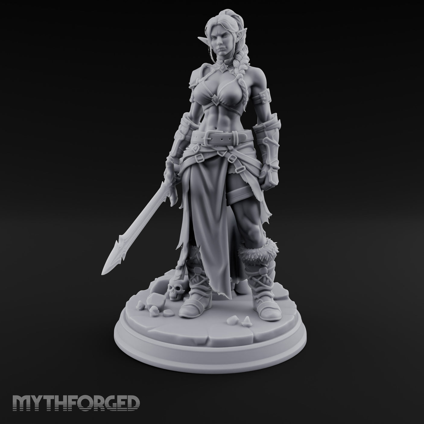 Jagged Blade Trailing Elf Warrior gallery 1